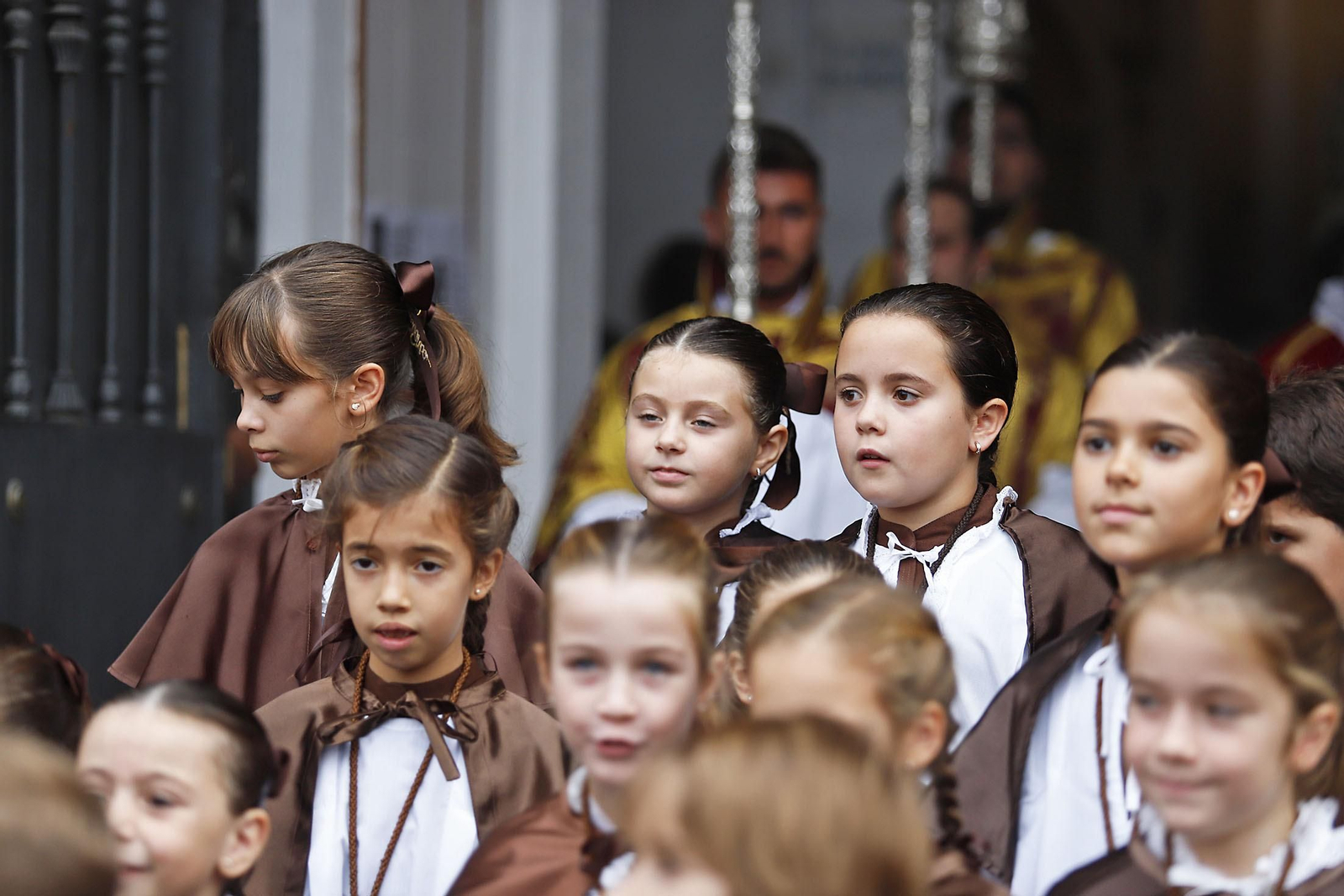 Imágenes de la salida extraordinaria de la Virgen del Rocío y Esperanza