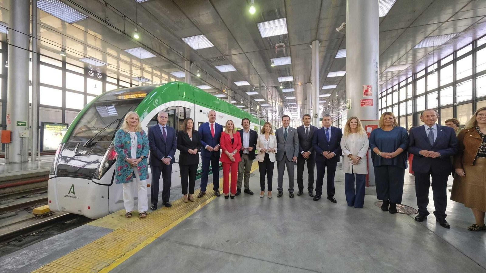 Así ha sido el viaje inaugural del tranvía de la Bahía de Cádiz