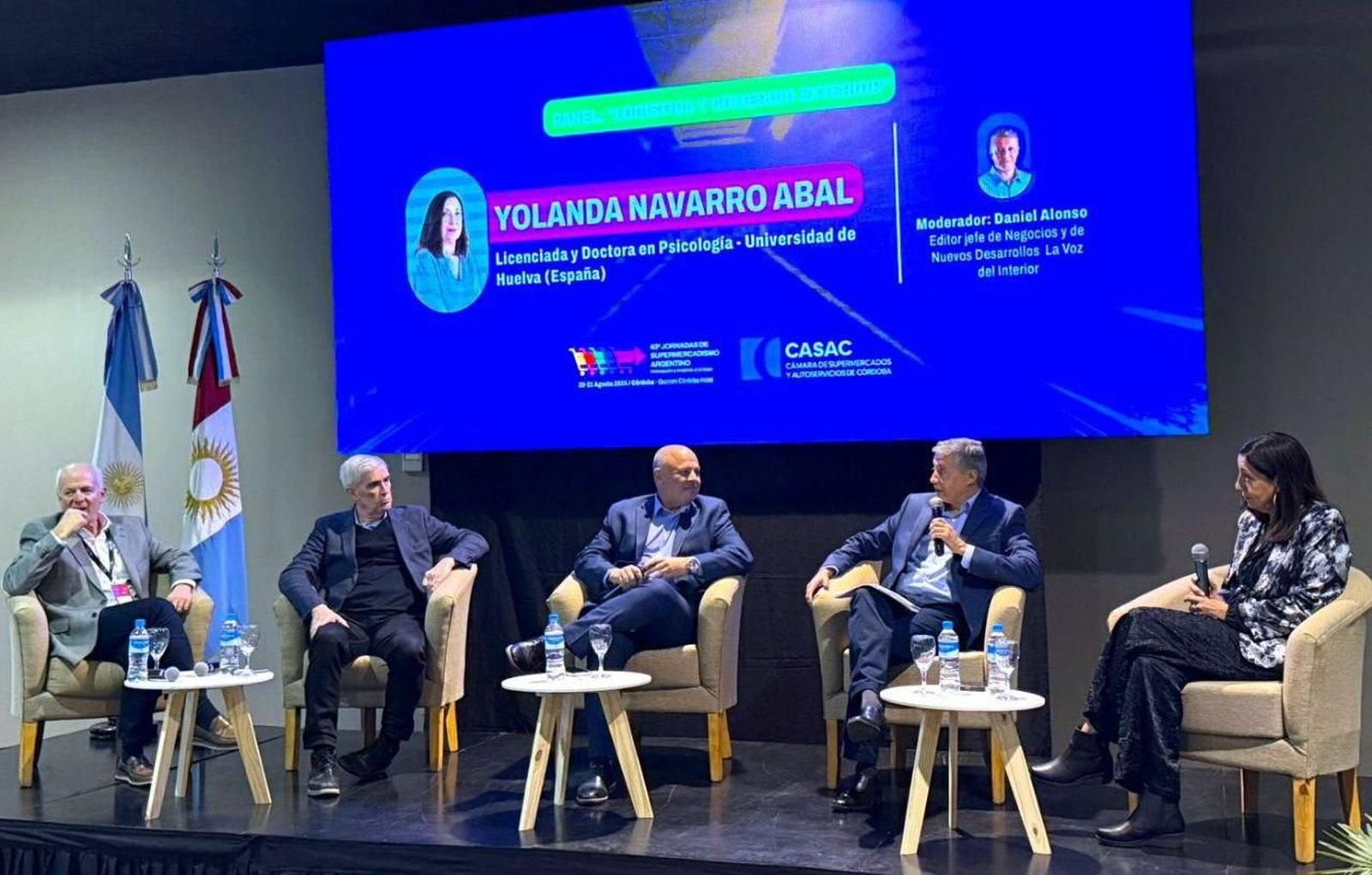 Delegación onubense en Argentina.