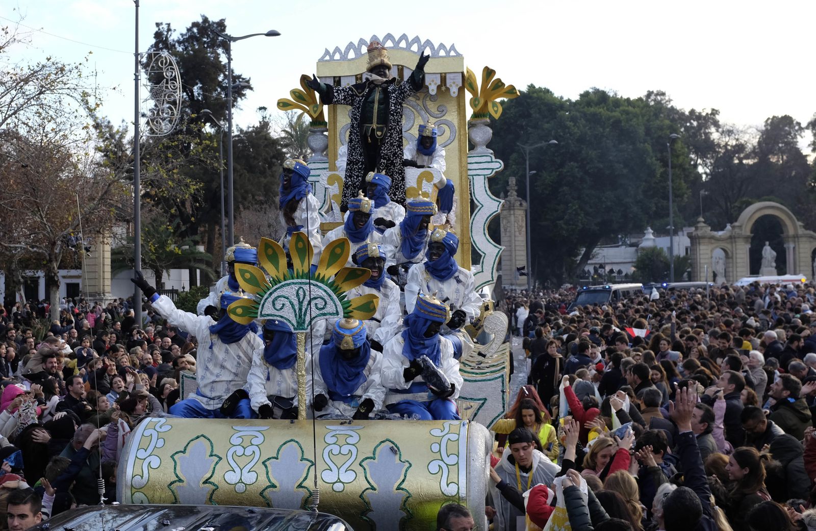 Las imágenes de la Cabalgata de los Reyes Magos