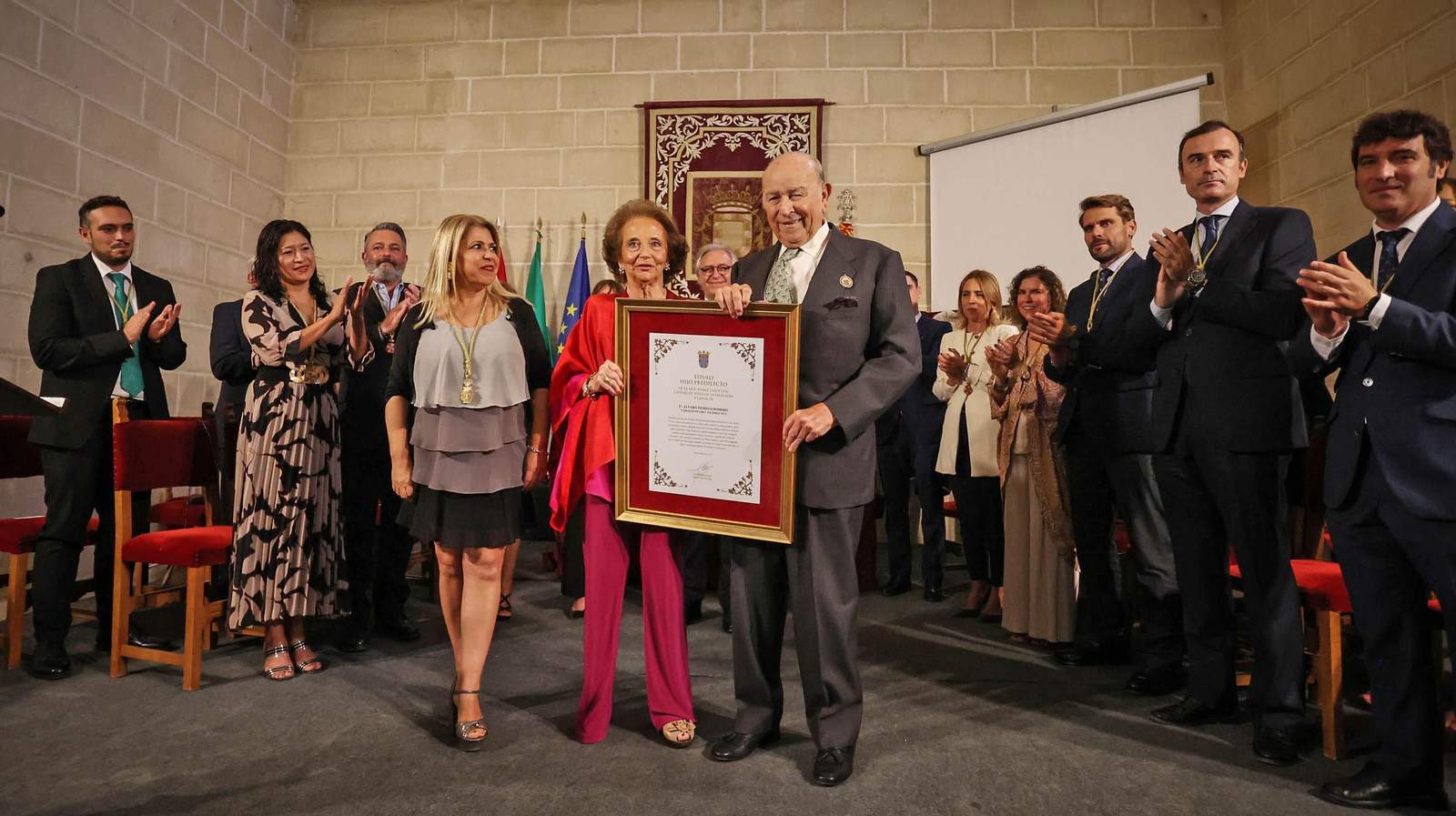 Álvaro Domeq Hijo Predilecto de jerez