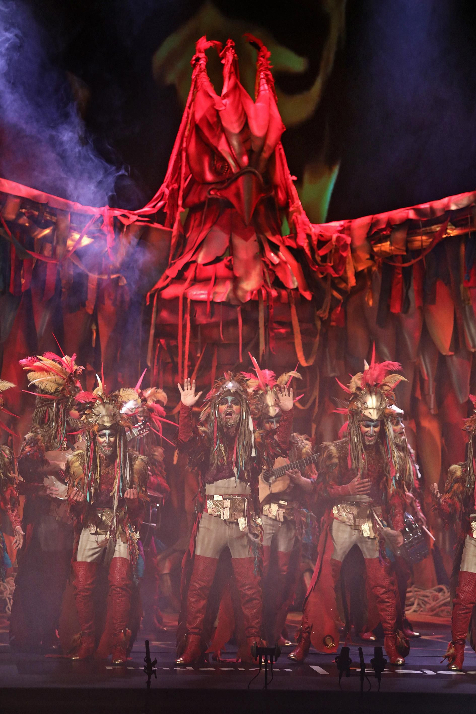 Comparsa 'Los renacidos'