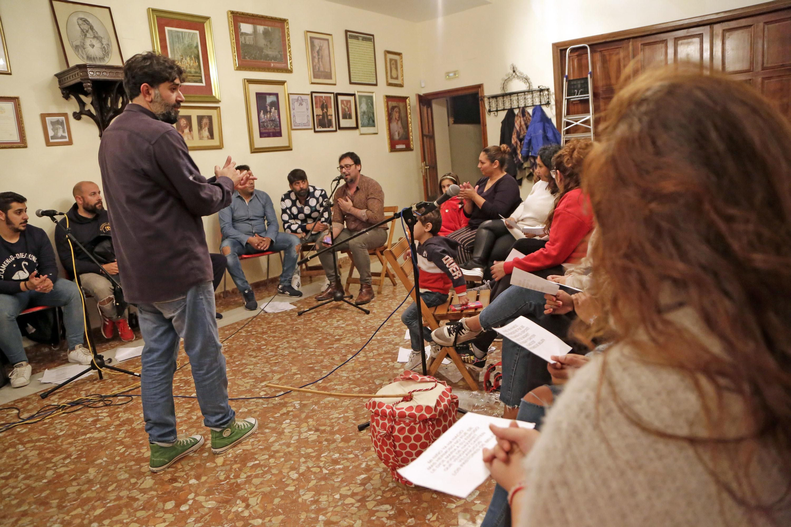 Ensayo zambomba Luis de Periquín