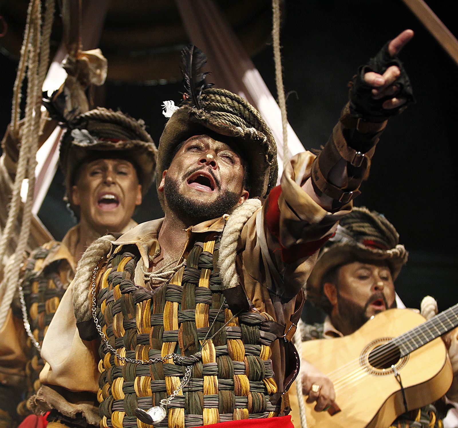 Las imágenes de la sexta función de cuartos