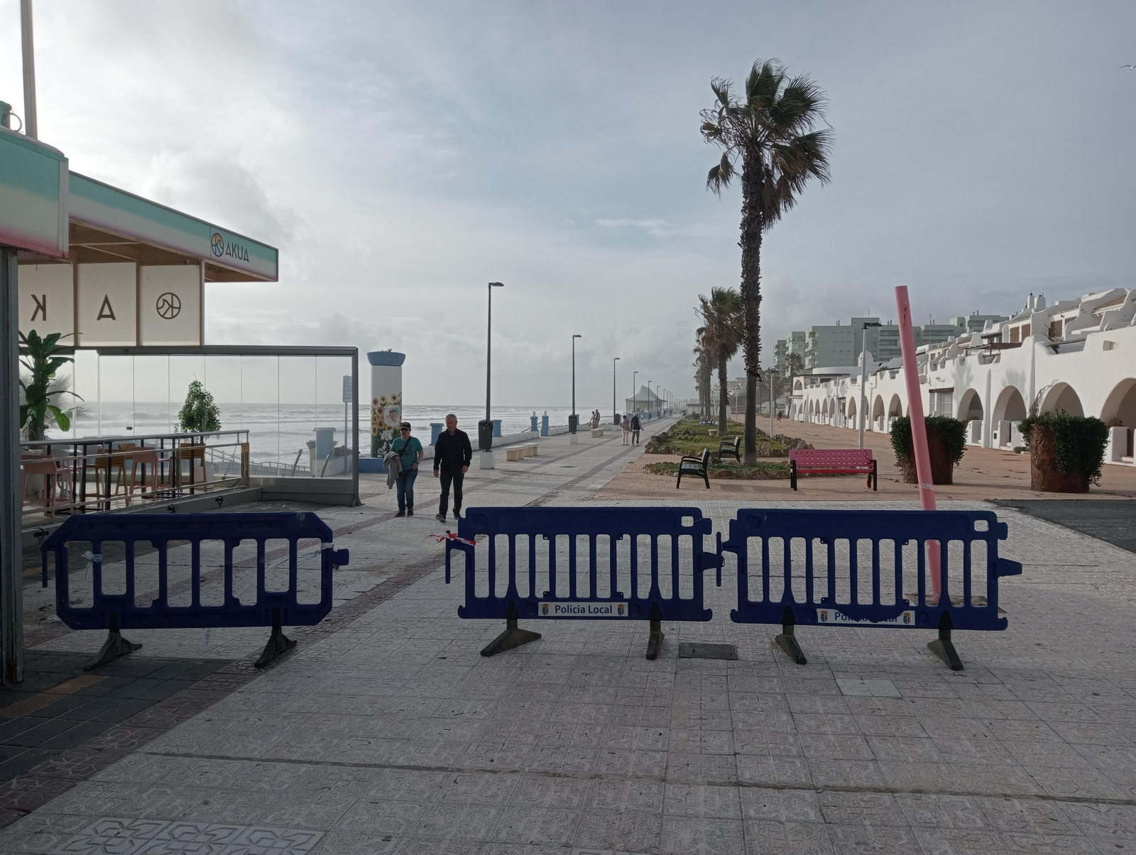 Imágenes de la playa de Matalascañas tras los últimos temporales