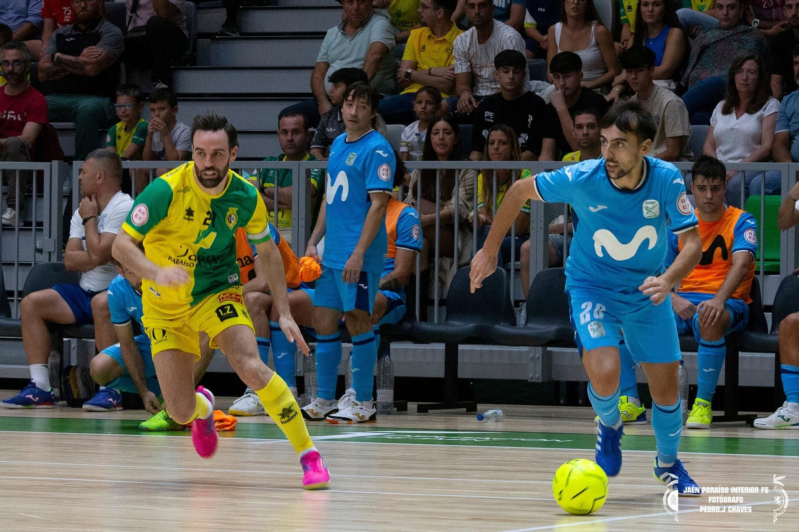 Jiennenses e interistas se ven las caras en el Olivo Arena.