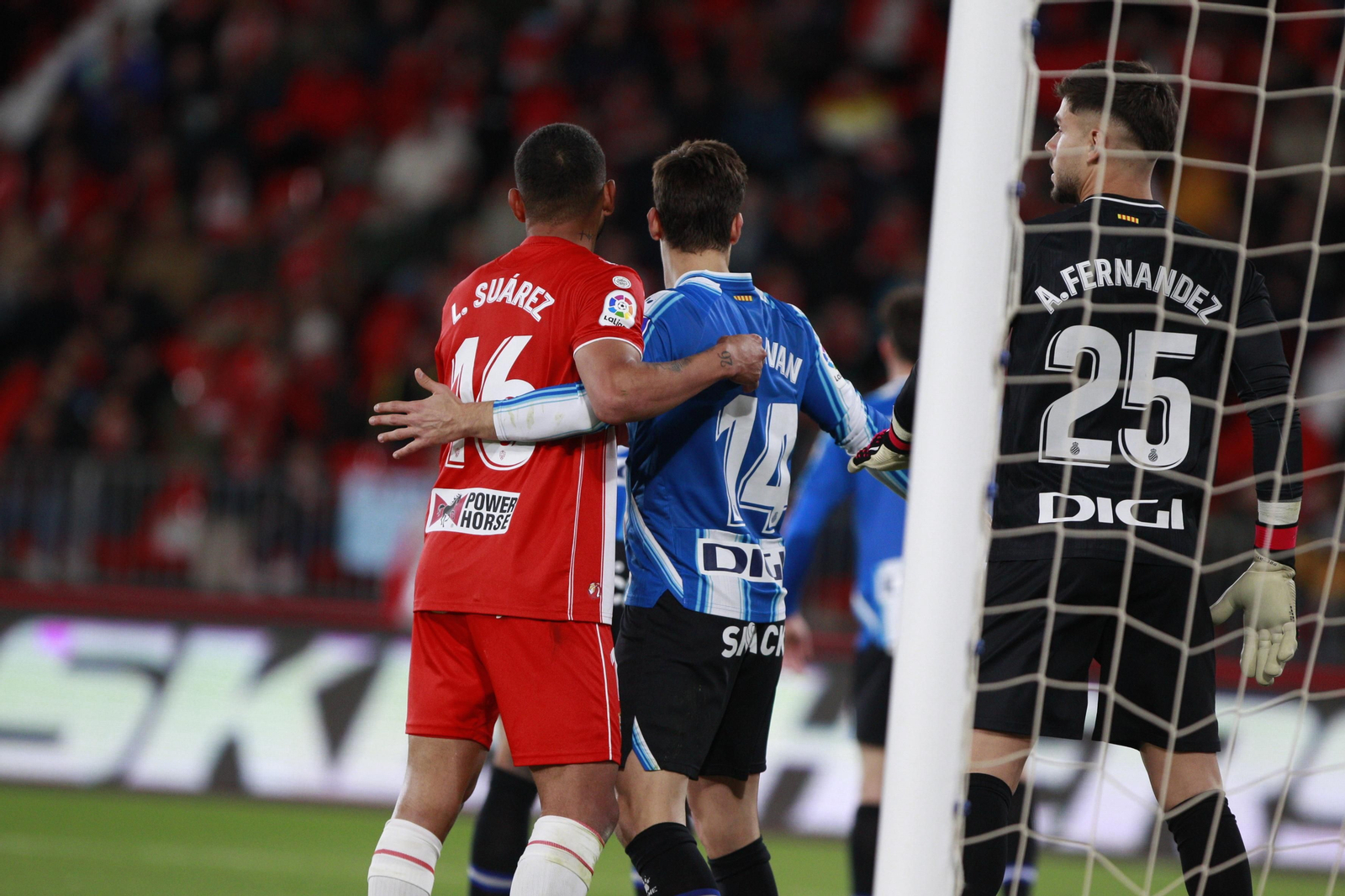 Imágenes del partido U.D. Almería-R.C.D. Espanyol