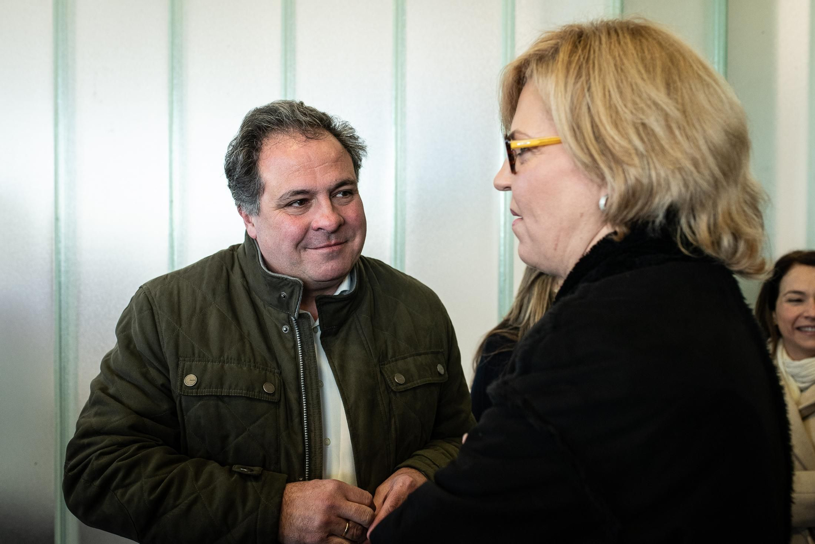 Imágenes de los invitados a la conferencia y desayuno-coloquio con Antonio Sanz en el Foro Joly Andalucía