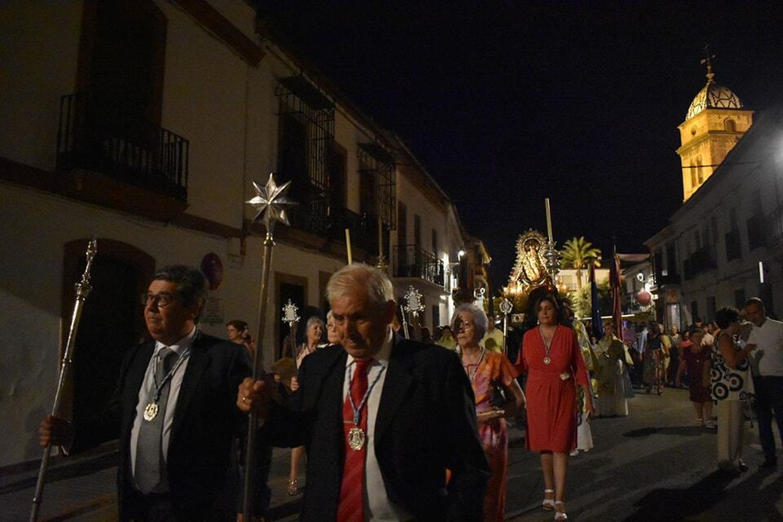 La procesión de la Virgen de la Estrella en Villa del Río, en imágenes