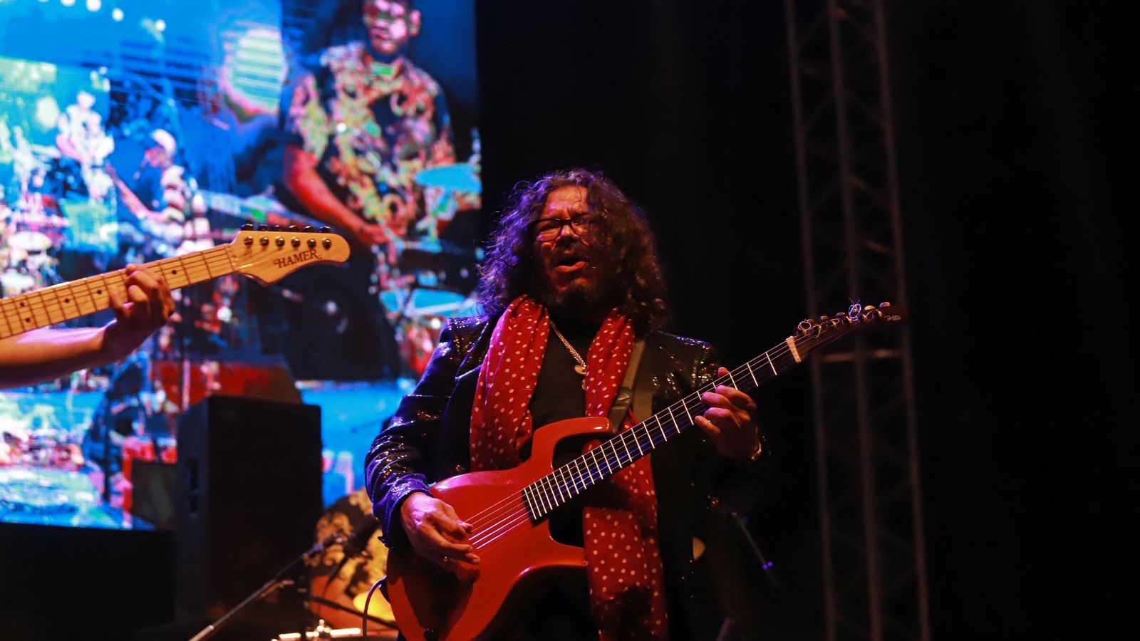 Las mejores fotos del concierto de Raimundo Amador, José del Tomate, Antonio Serrano y Antonio Sánchez en Algeciras