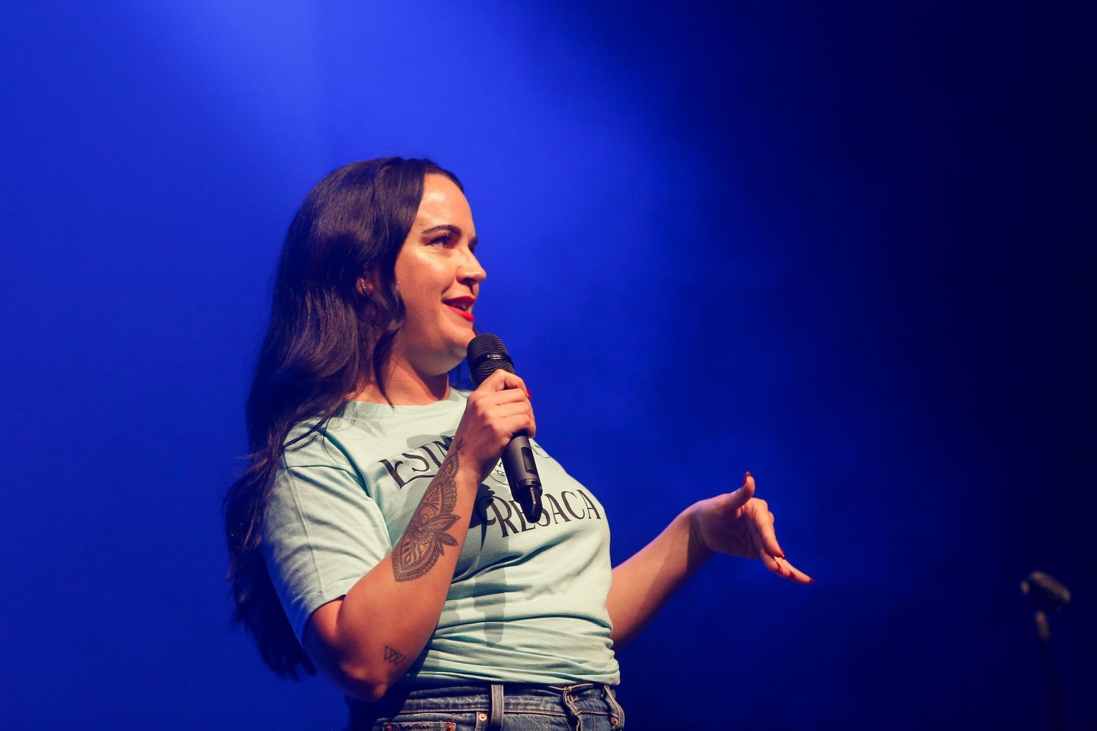 Fotografías del monólogo de Martita de Graná en La Línea