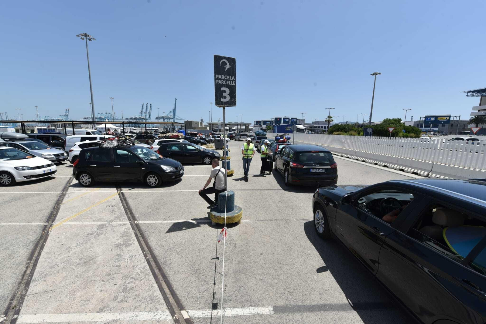 Las fotos del intenso sábado en la Operación Paso del Estrecho en Algeciras