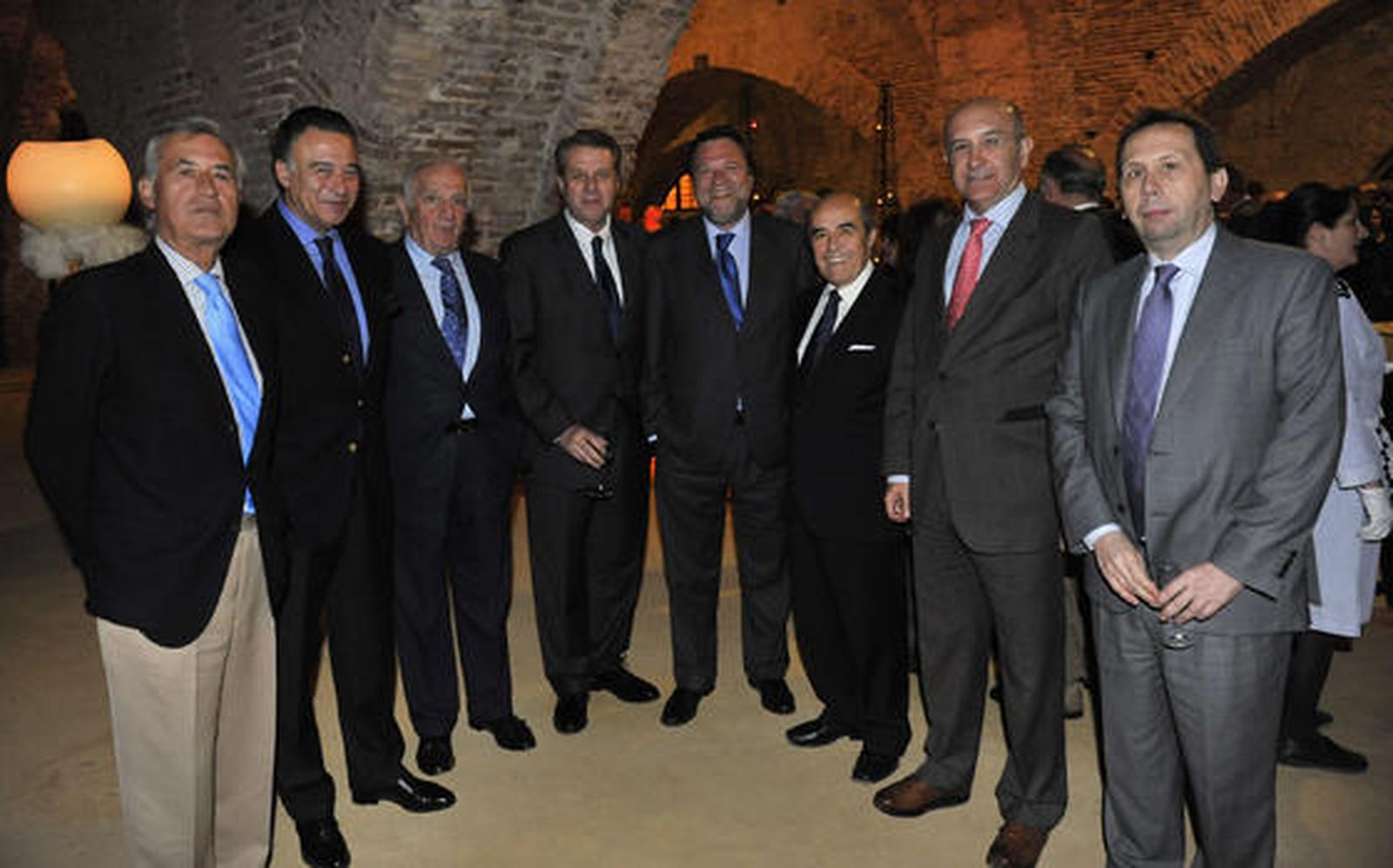 Juan José López Garzón, Felipe Luis Maestro, José Cañete, Jaime Montaner, Alfredo Sánchez Monteseirín, Juan Robles, Manuel Marchena y José Antonio Carrizosa. / Juan Carlos Vázquez