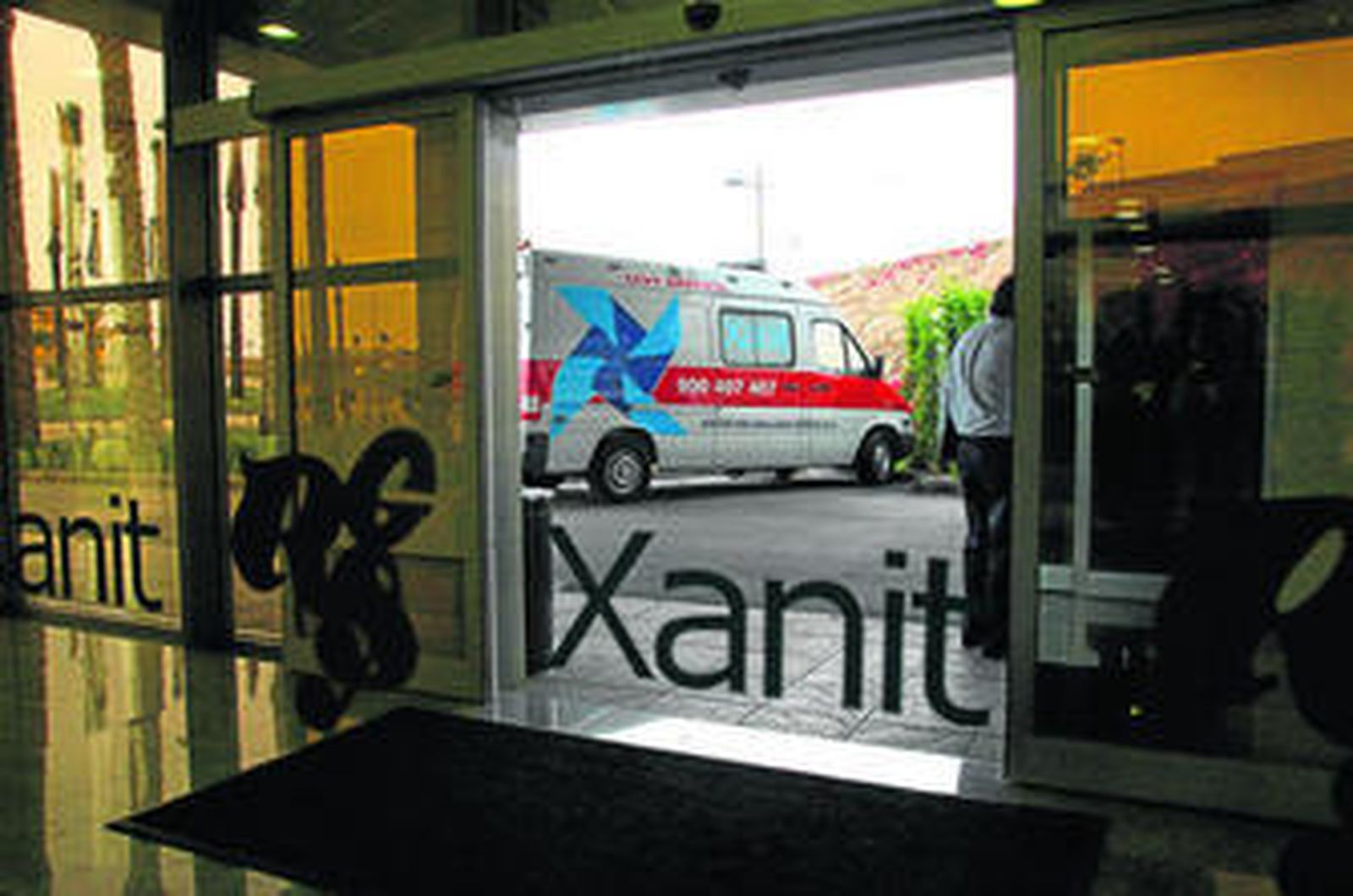 La entrada al Xanit de Benalmádena.