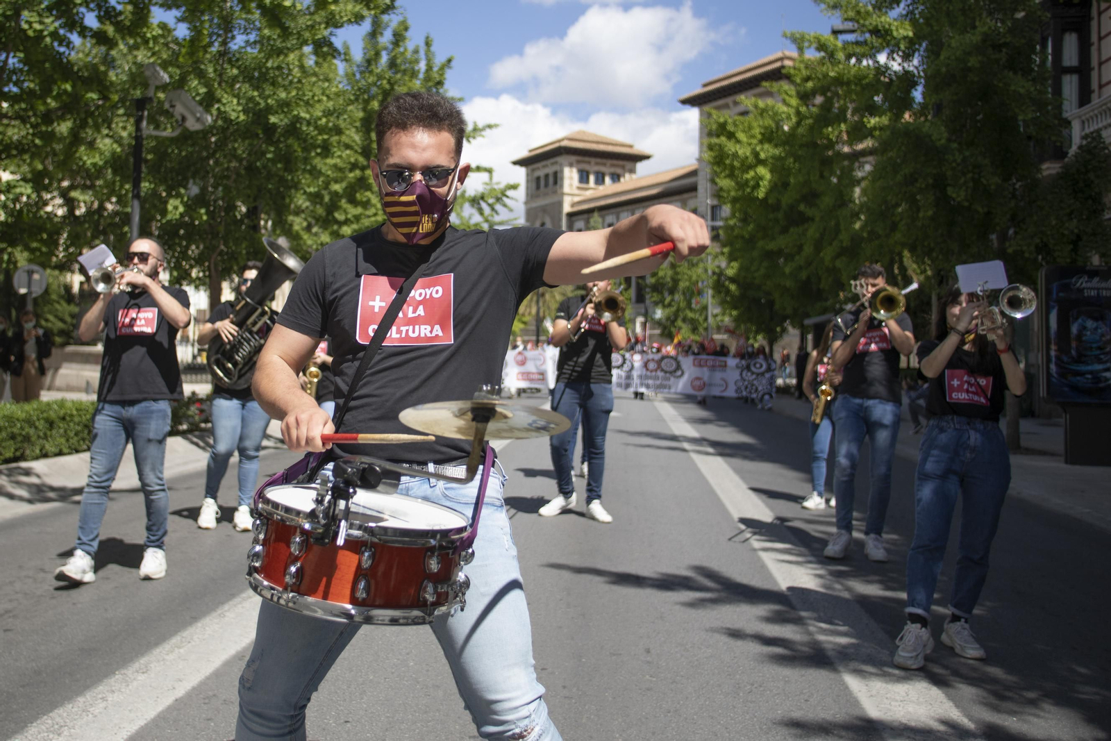 Fotos: Manifestación del 1º de Mayo en Granada