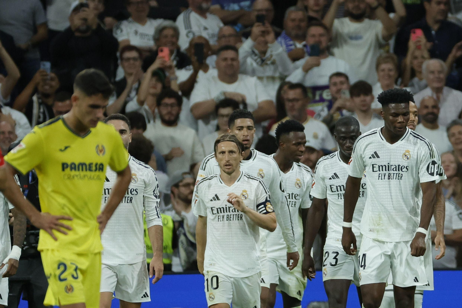 Las mejores imágenes del Real Madrid - Villarreal
