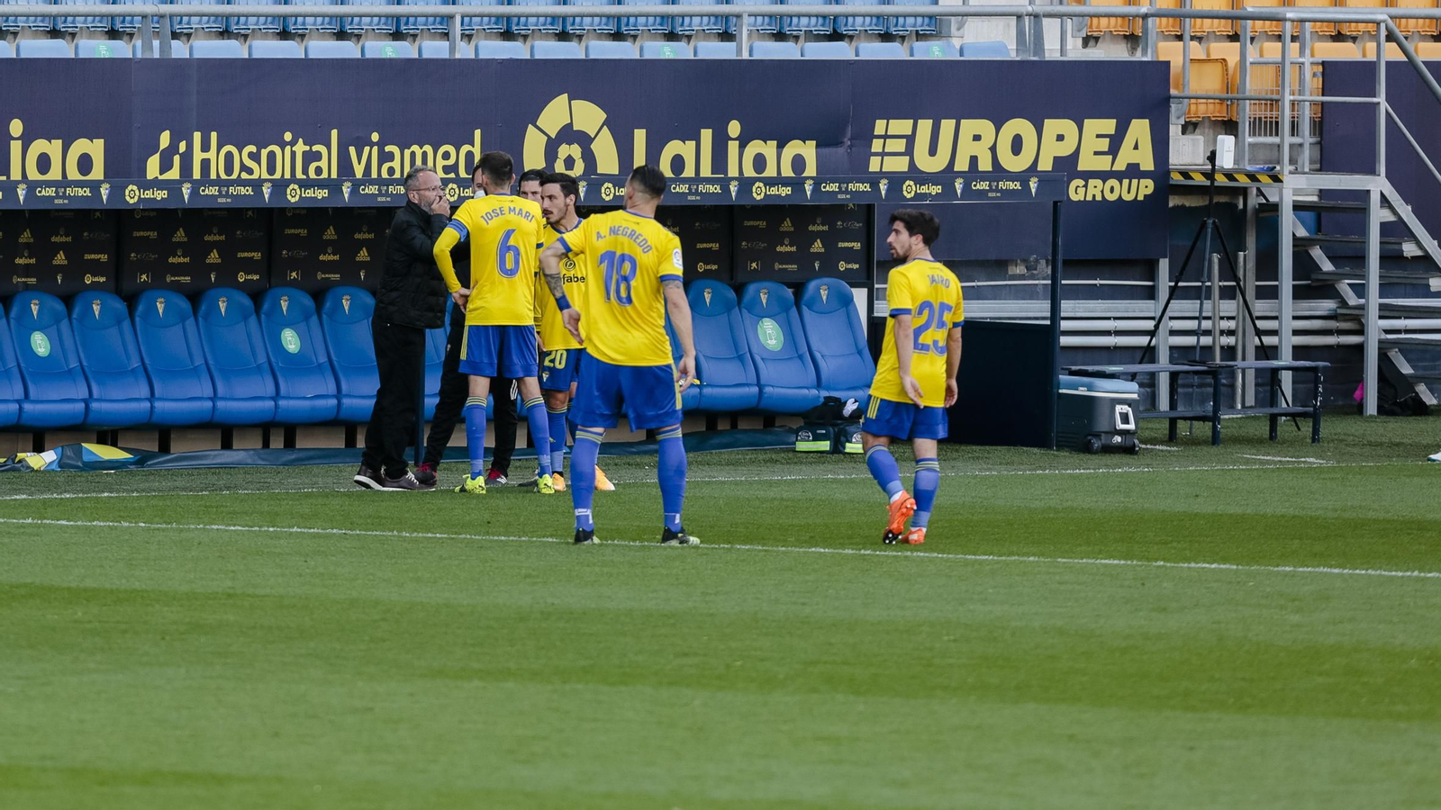 Las Imágenes del partido Cádiz-Valencia