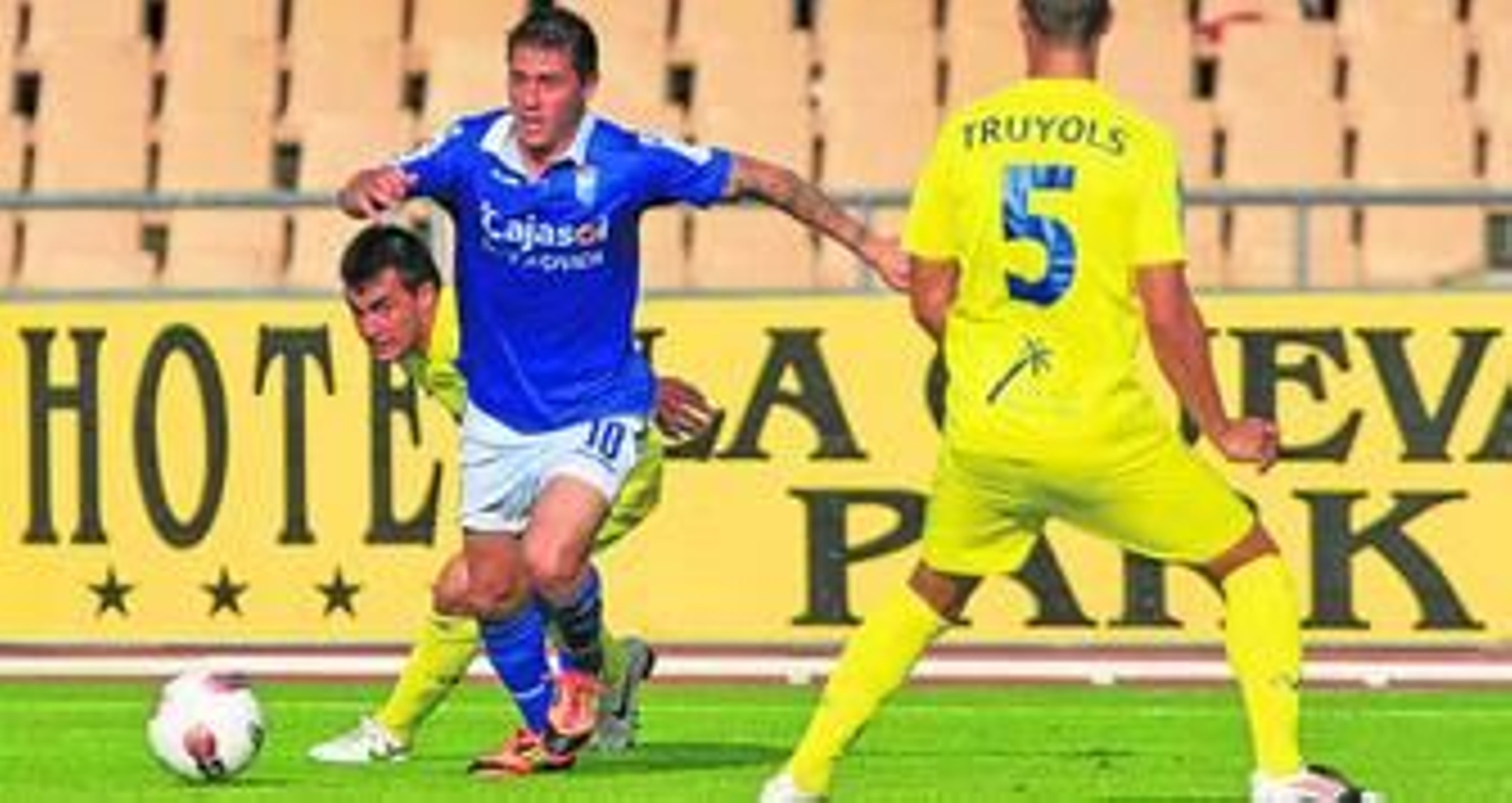 Maldonado comentaba al finalizar el partido que no se le podía achacar nada a los jugadores azulinos.