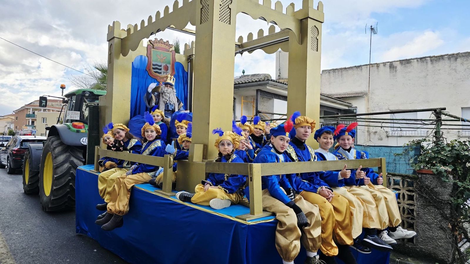 La cabalgata de Reyes de Cúllar Vega