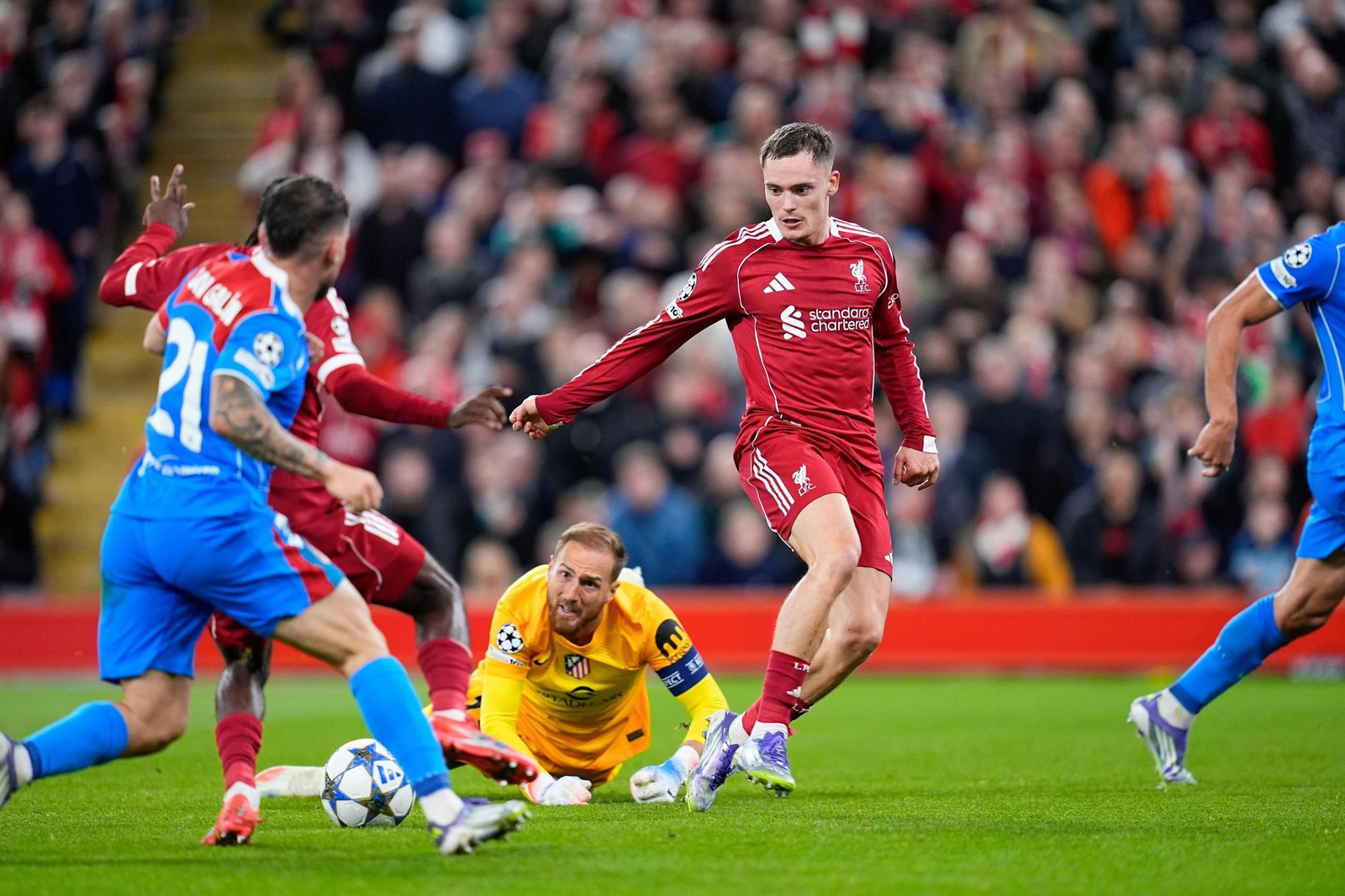 Las fotos del Liverpool - Atlético de Madrid