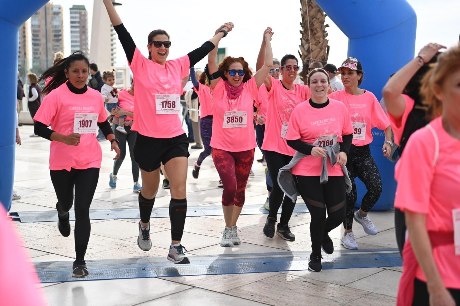 La Carrera de la Mujer de Málaga, en fotos