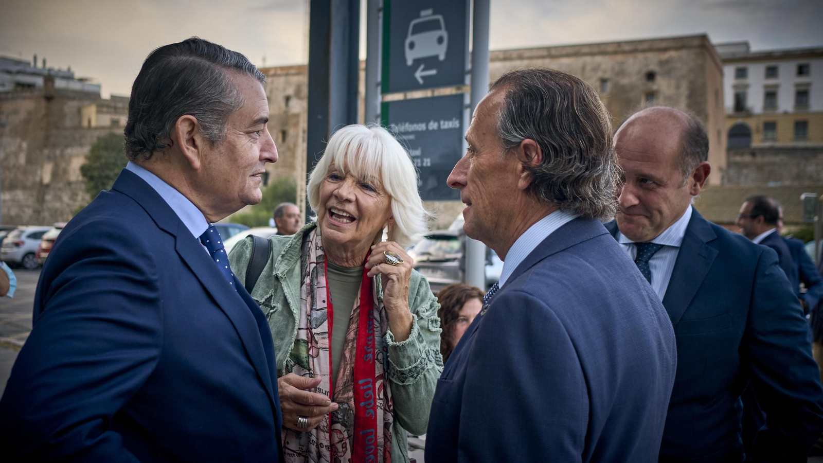 Viaje inaugural del tranvía Cádiz - Chiclana