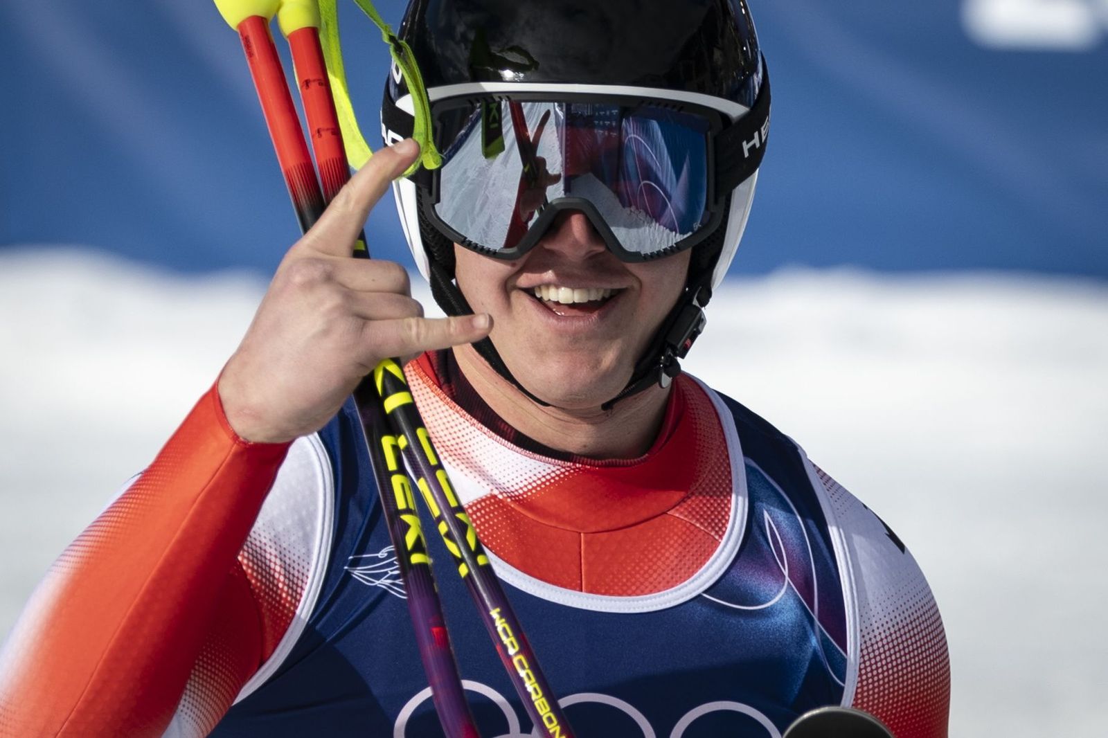 Las espectaculares fotos del descenso masculino en los Juegos Olímpicos de invierno