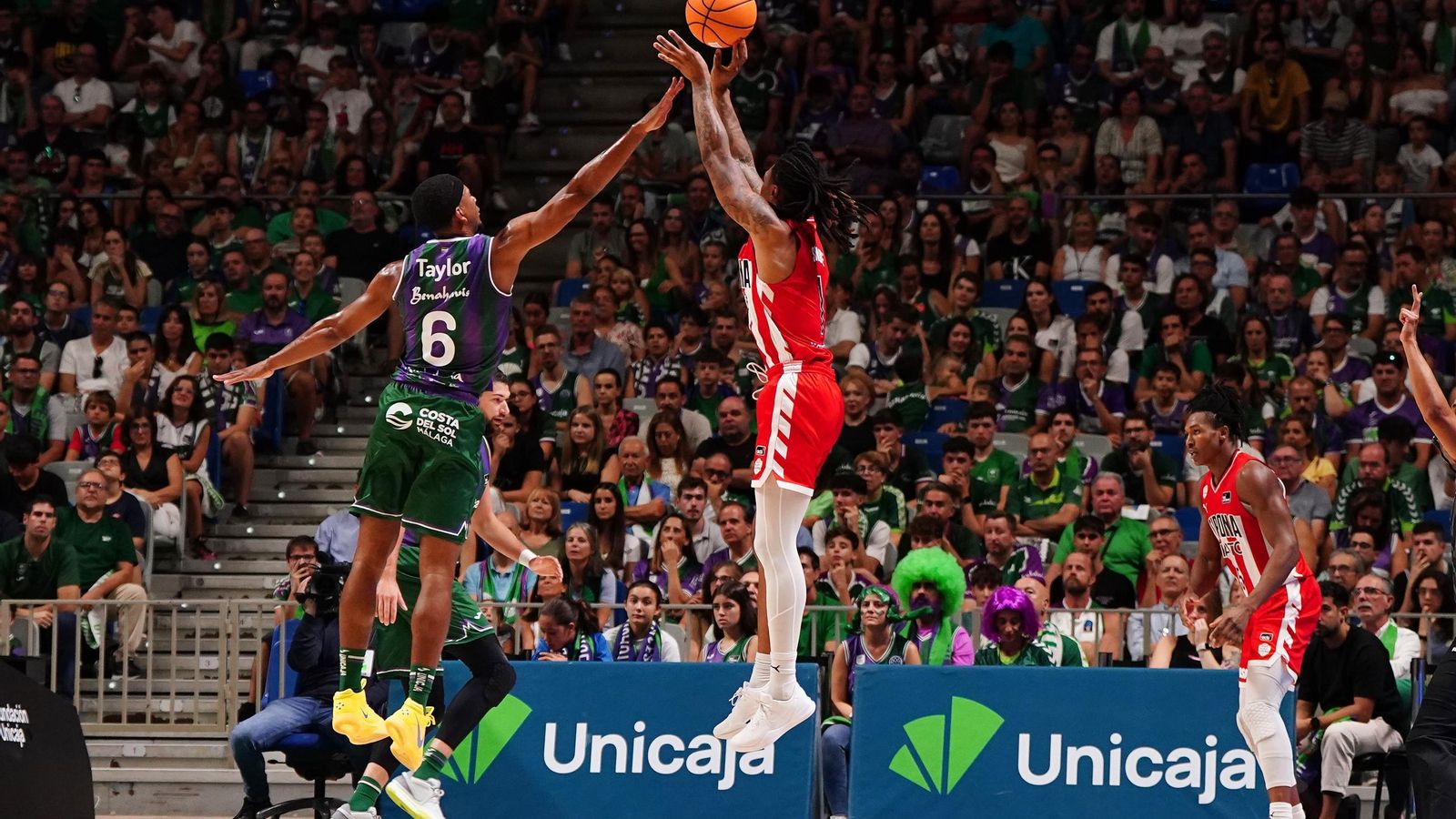 El Unicaja-Girona, en fotos