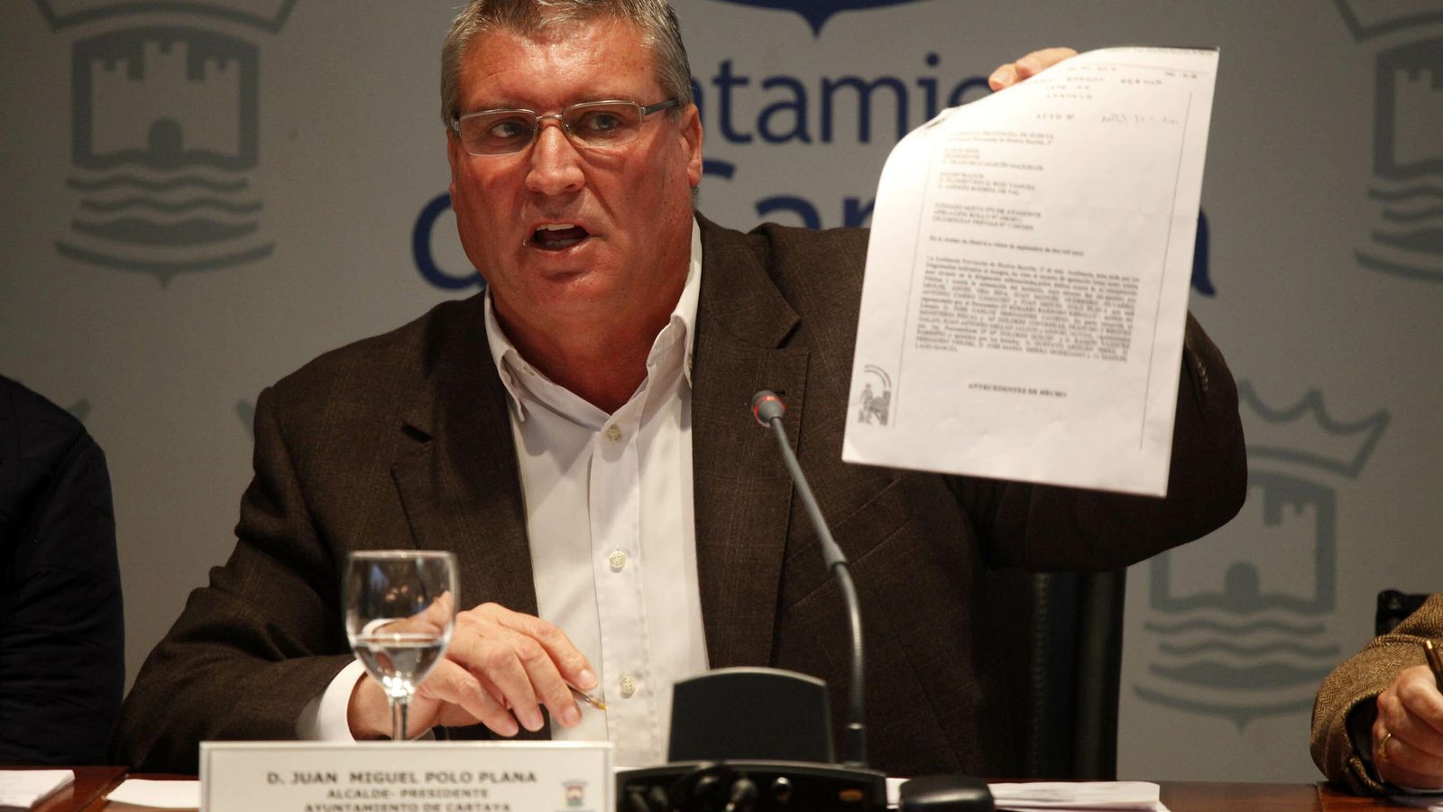 Juan Miguel polo, alcalde de Cartaya.