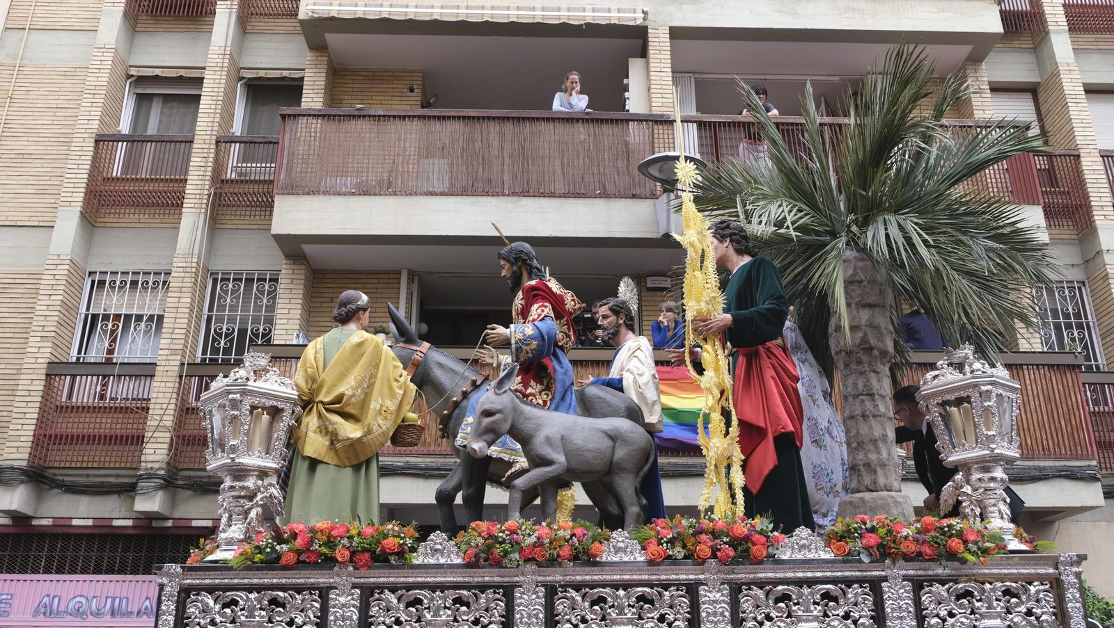 La Borriquita en la Semana Santa de Almería 2025, en imágenes