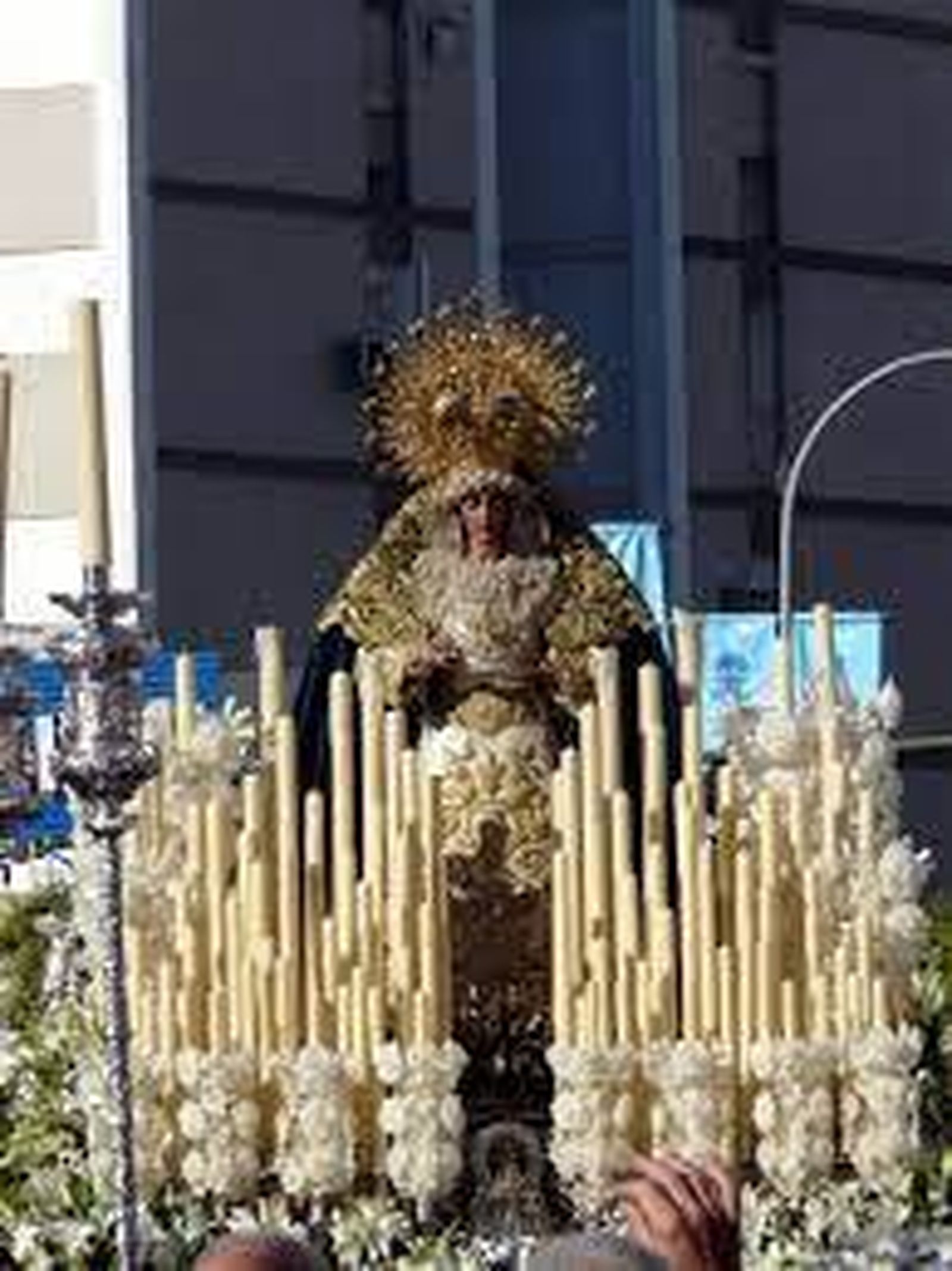 La Virgen de Consolación en su traslado a San Ignacio de Loyola