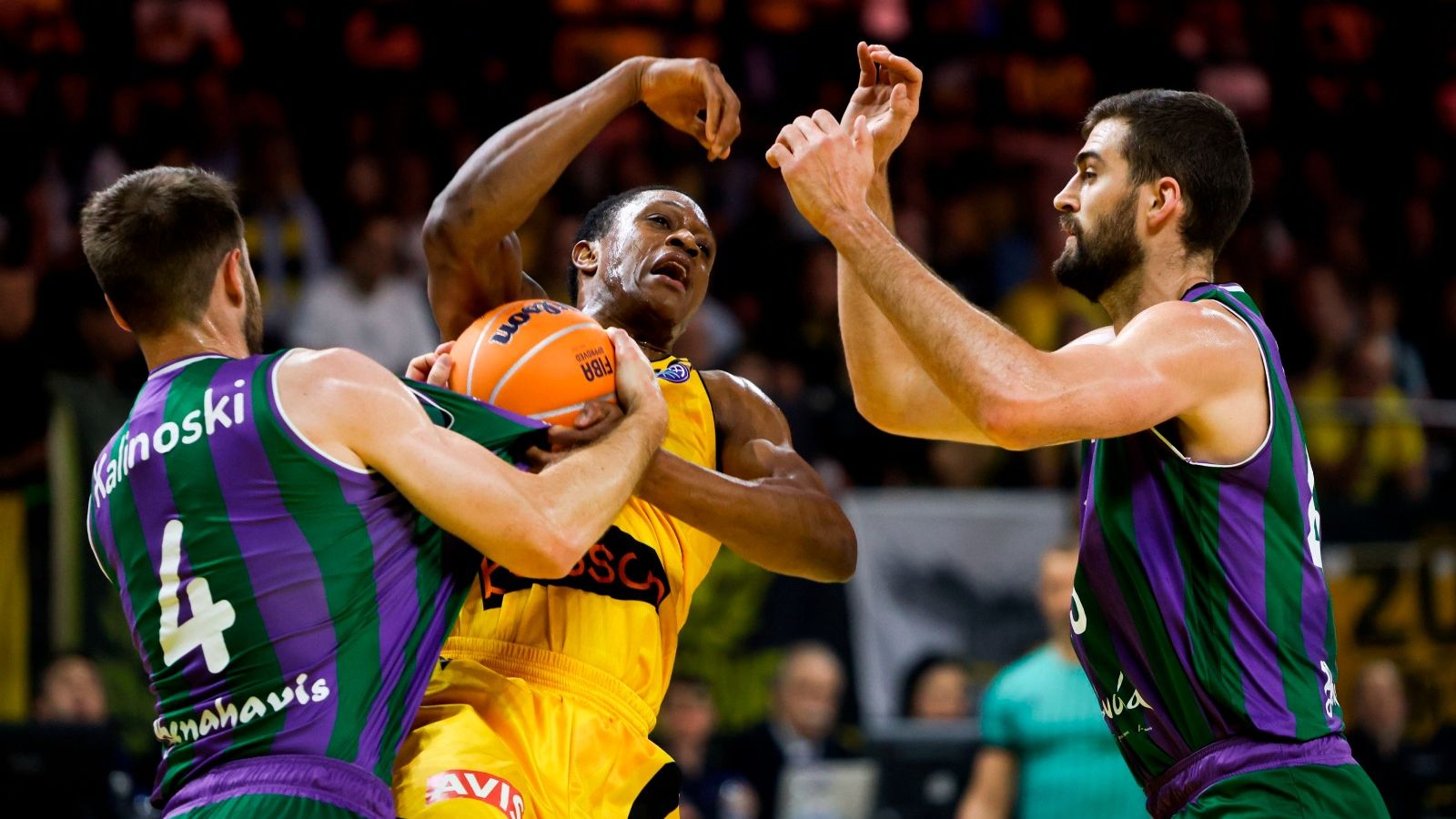 Las fotos del AEK Atenas-Unicaja de la Final Four de la Basketball Champions League