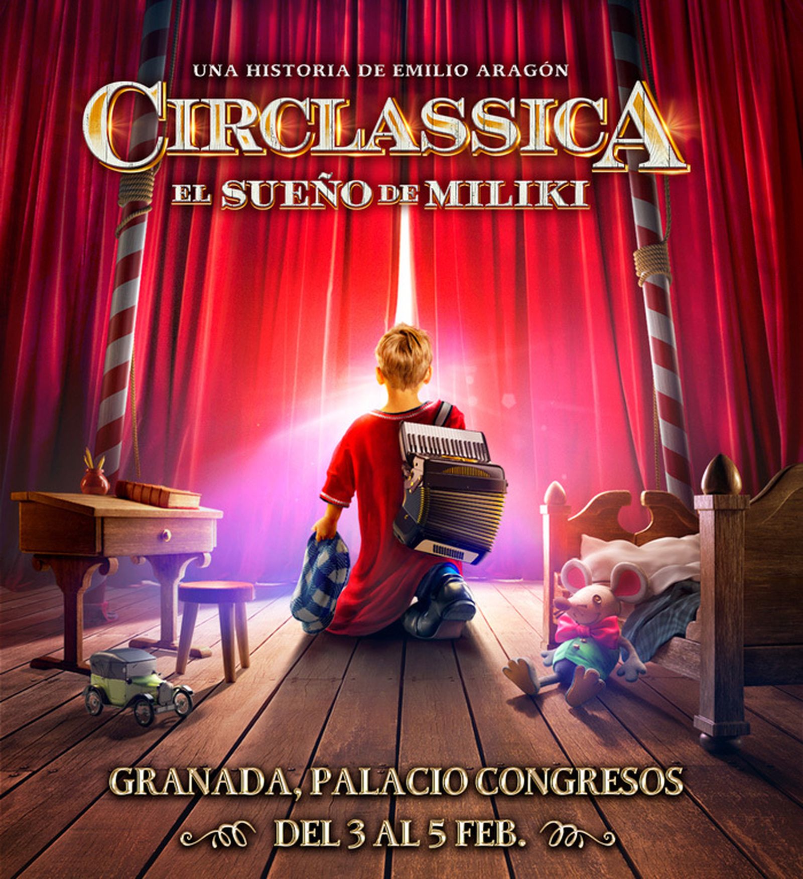 El circo clásico con uno de los más grandes payasos llega a Granada en un espectáculo muy especial
