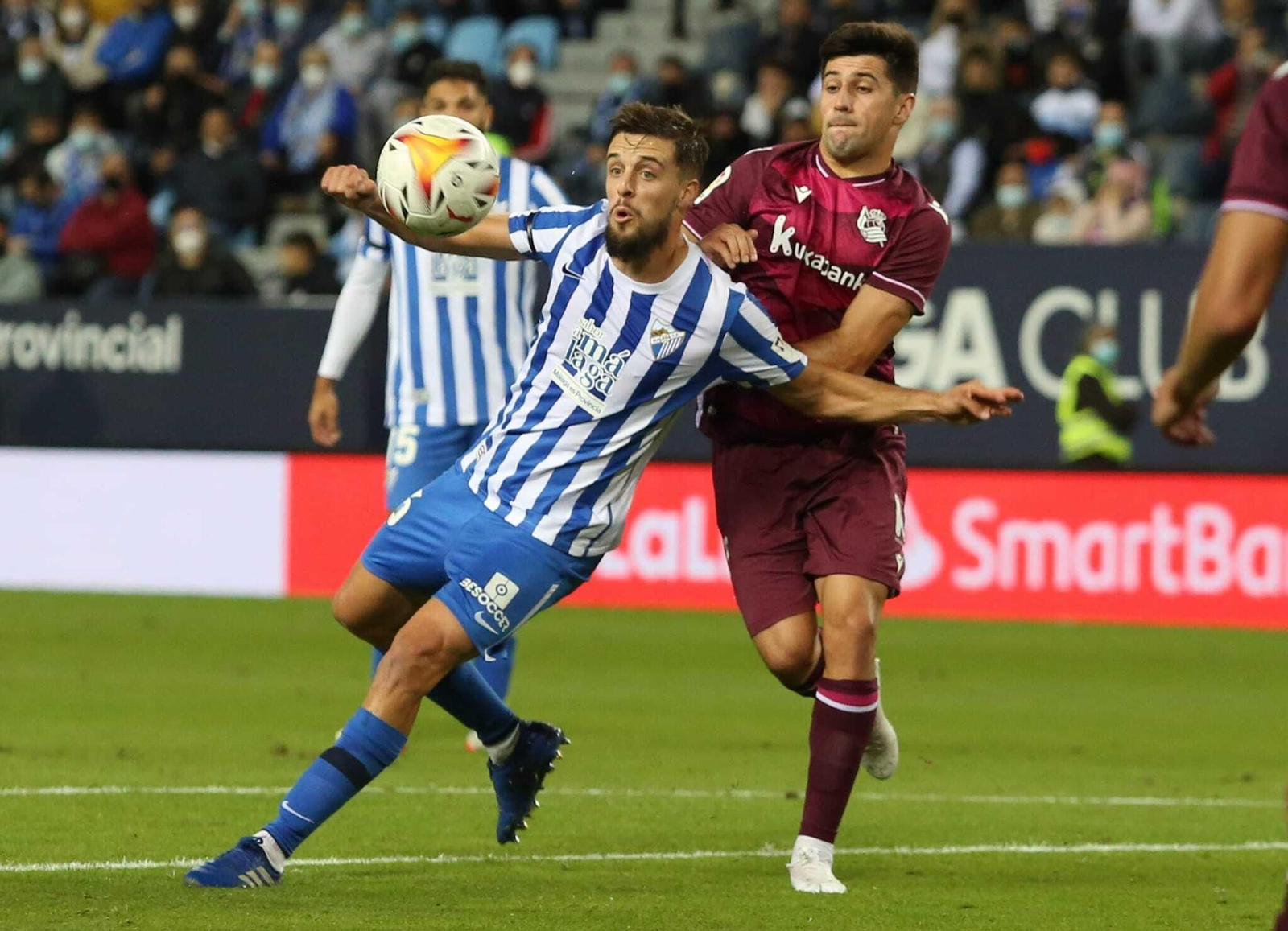 Las fotos del Málaga-Real Sociedad B