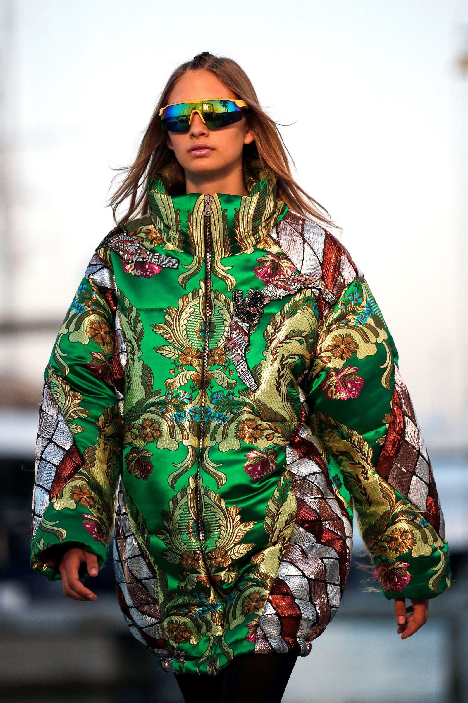 Anorak estampado de Custo.