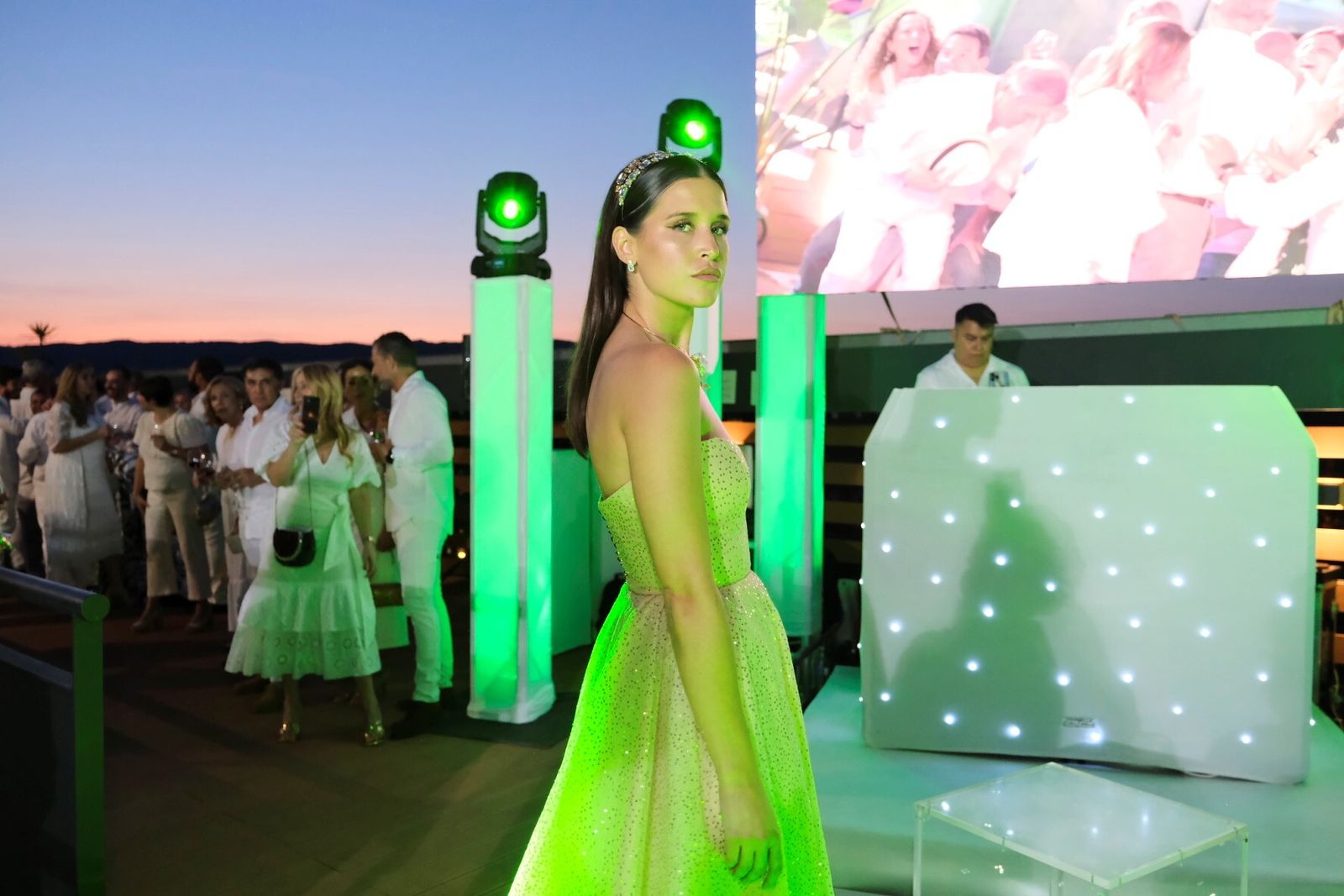 La Fiesta Blanca La Terraza Eurostars Palace de Córdoba, en imágenes