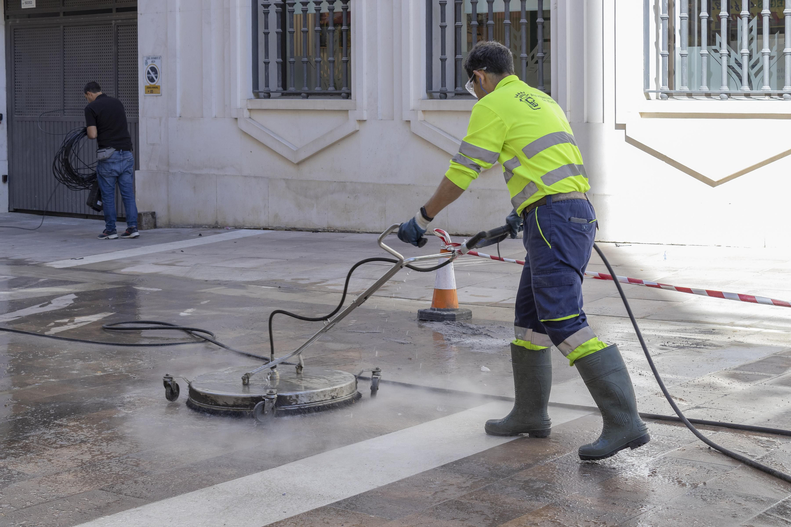 Obras en las calles : Méndez Núñez, Plus Ultra, Gravina y Médico Luis Buendía.