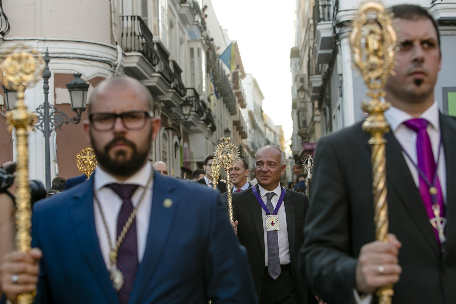 Las imágenes de la procesión extraordinaria de Afligidos