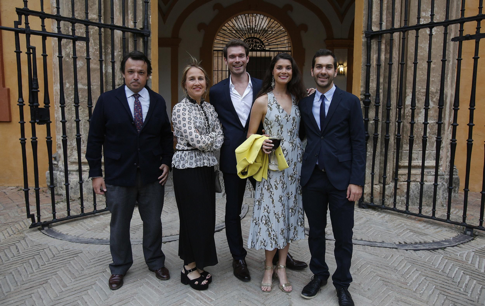 Los asistentes al VII Premio Manuel Clavero