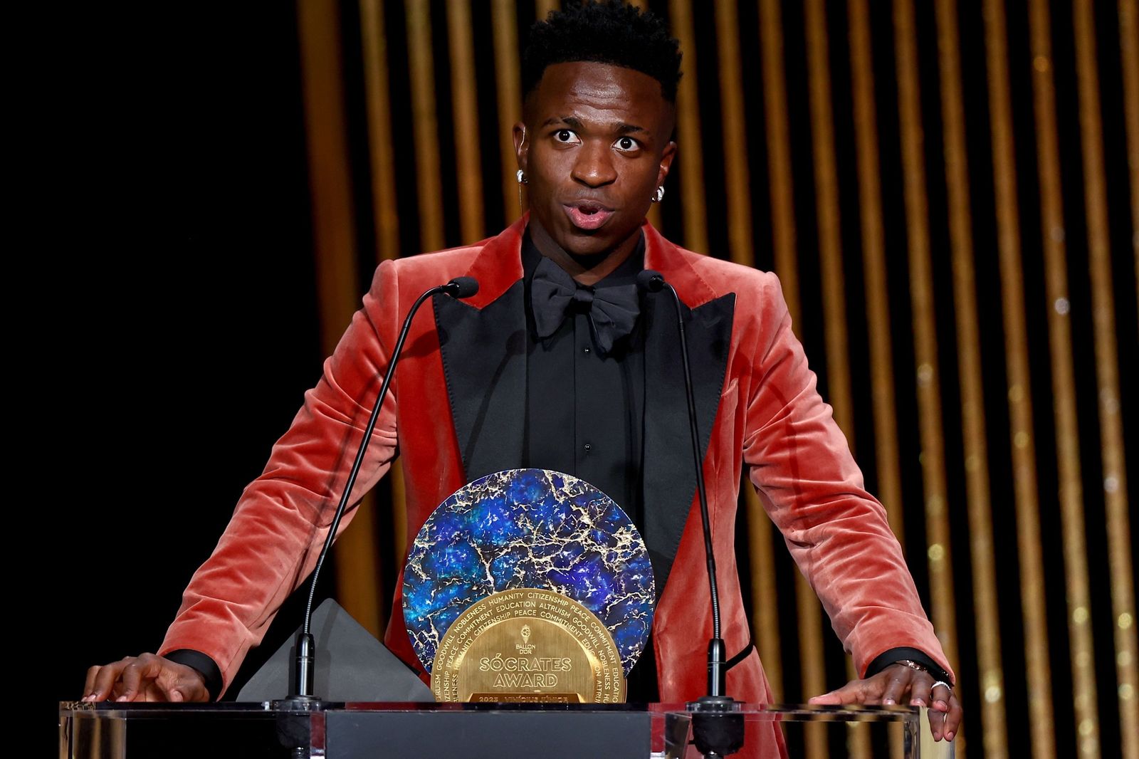 Las fotos del Balón de Oro