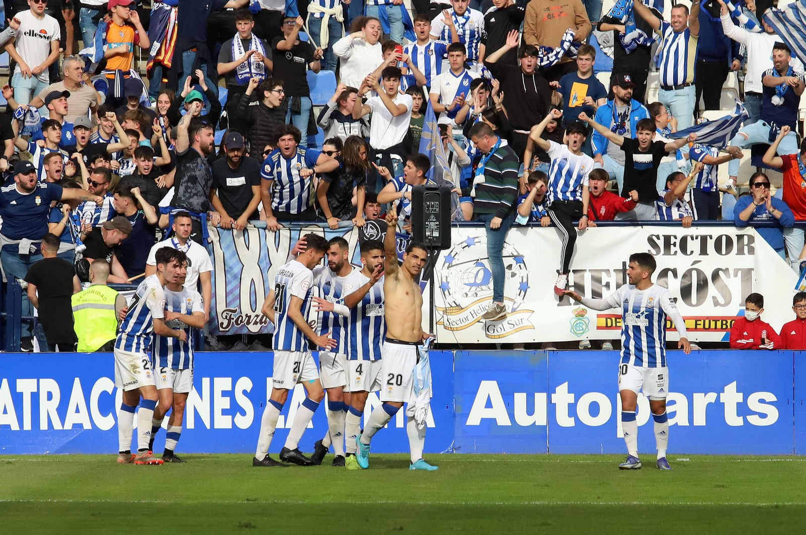 Imágenes del Recreativo de Huelva-Cartaya