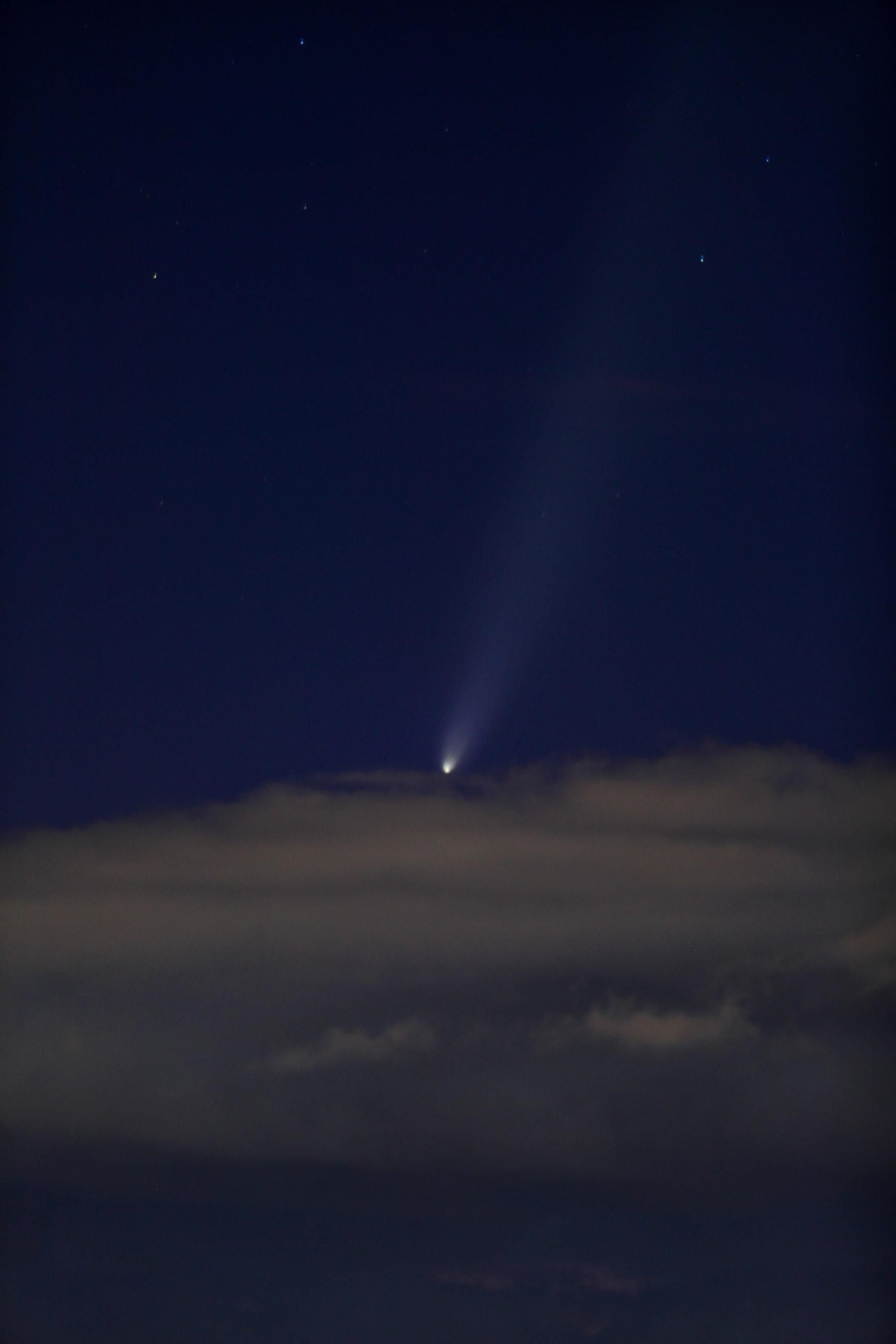 Espectáculo visual: El paso del cometa del siglo a lo largo y ancho del mundo