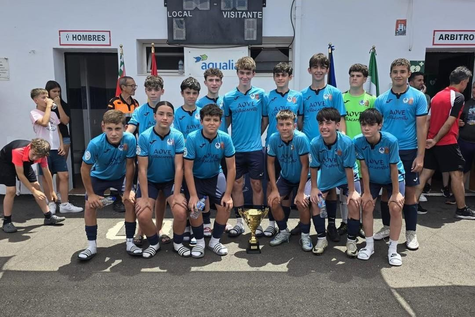 En imágenes: convivencia y cantera en el Torneo Internacional de fútbol base 'Ciudad de Beas'