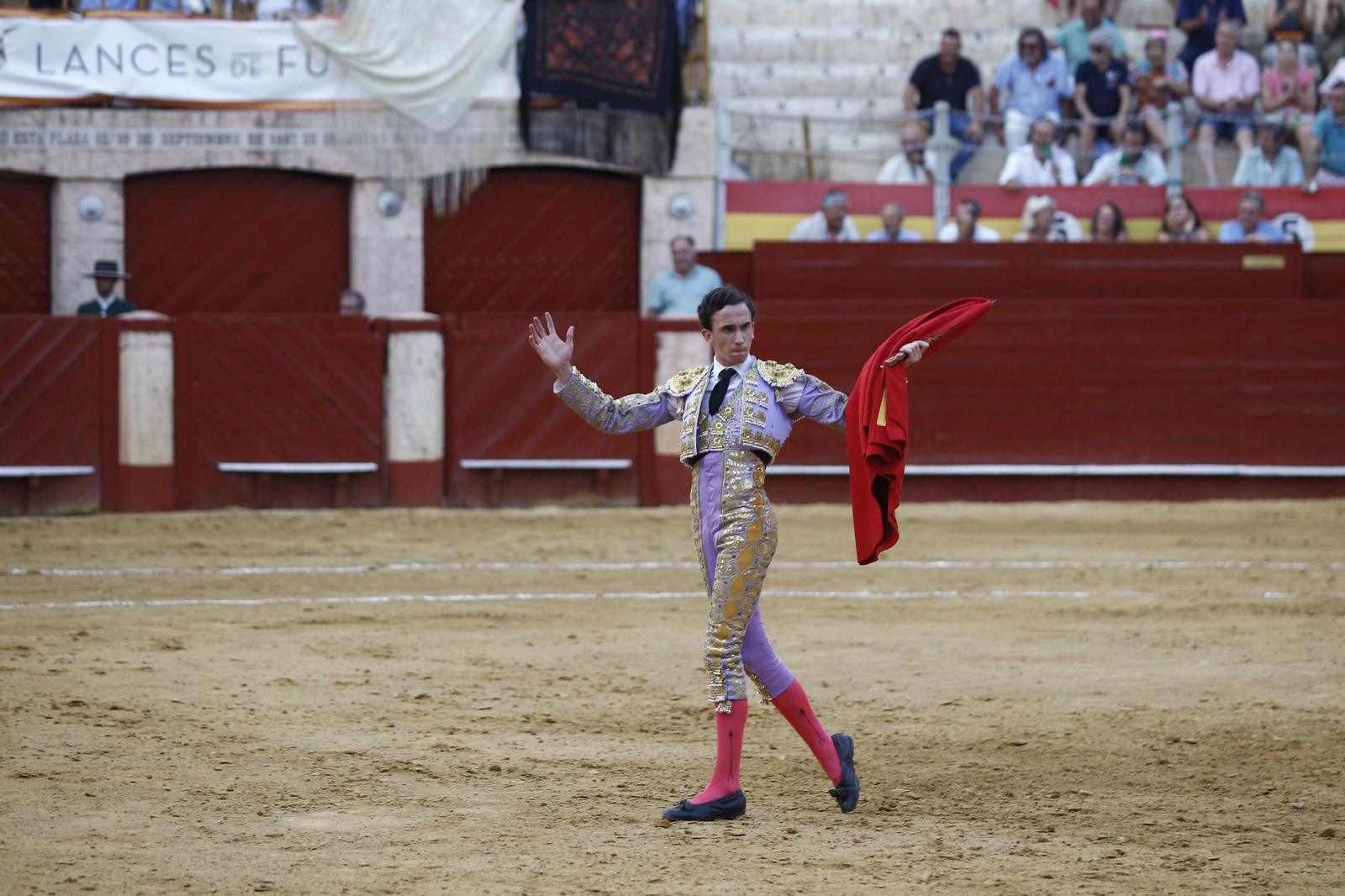 Imágenes de la novillada de la Feria de Almería 2025