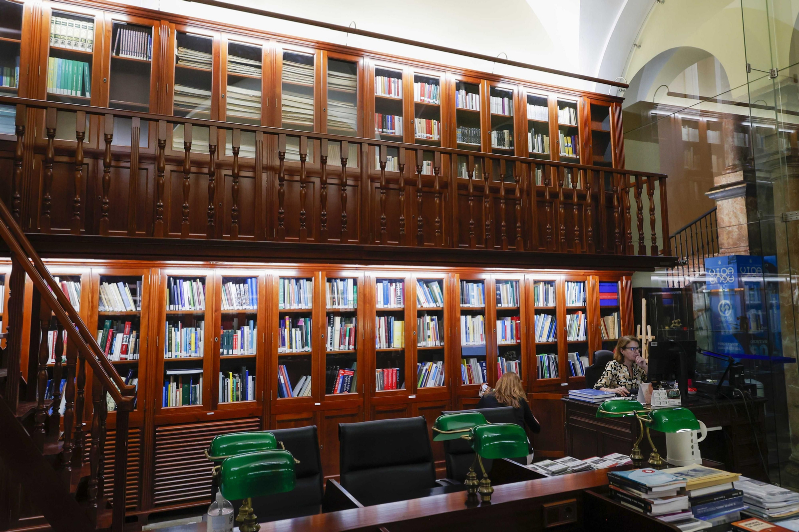 Imágenes de la visita al palacio de los Ponce de León