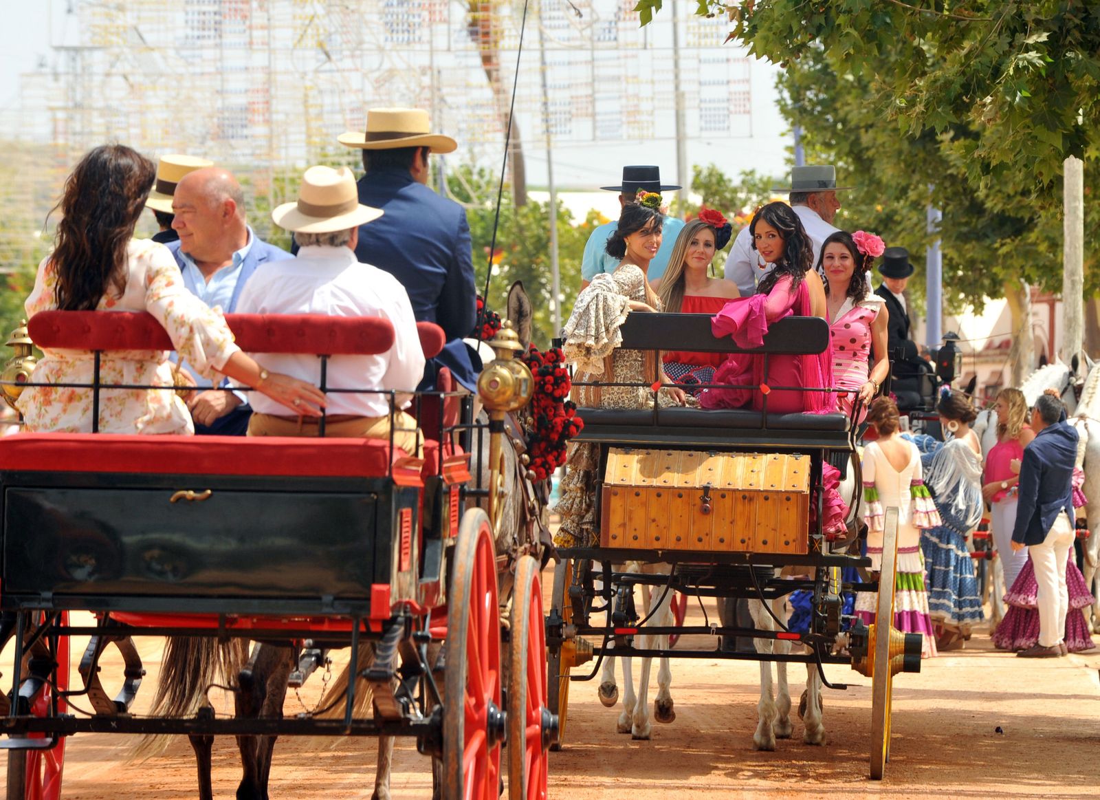 Ambiente en la Feria de Córdoba, en una imagen de archivo.