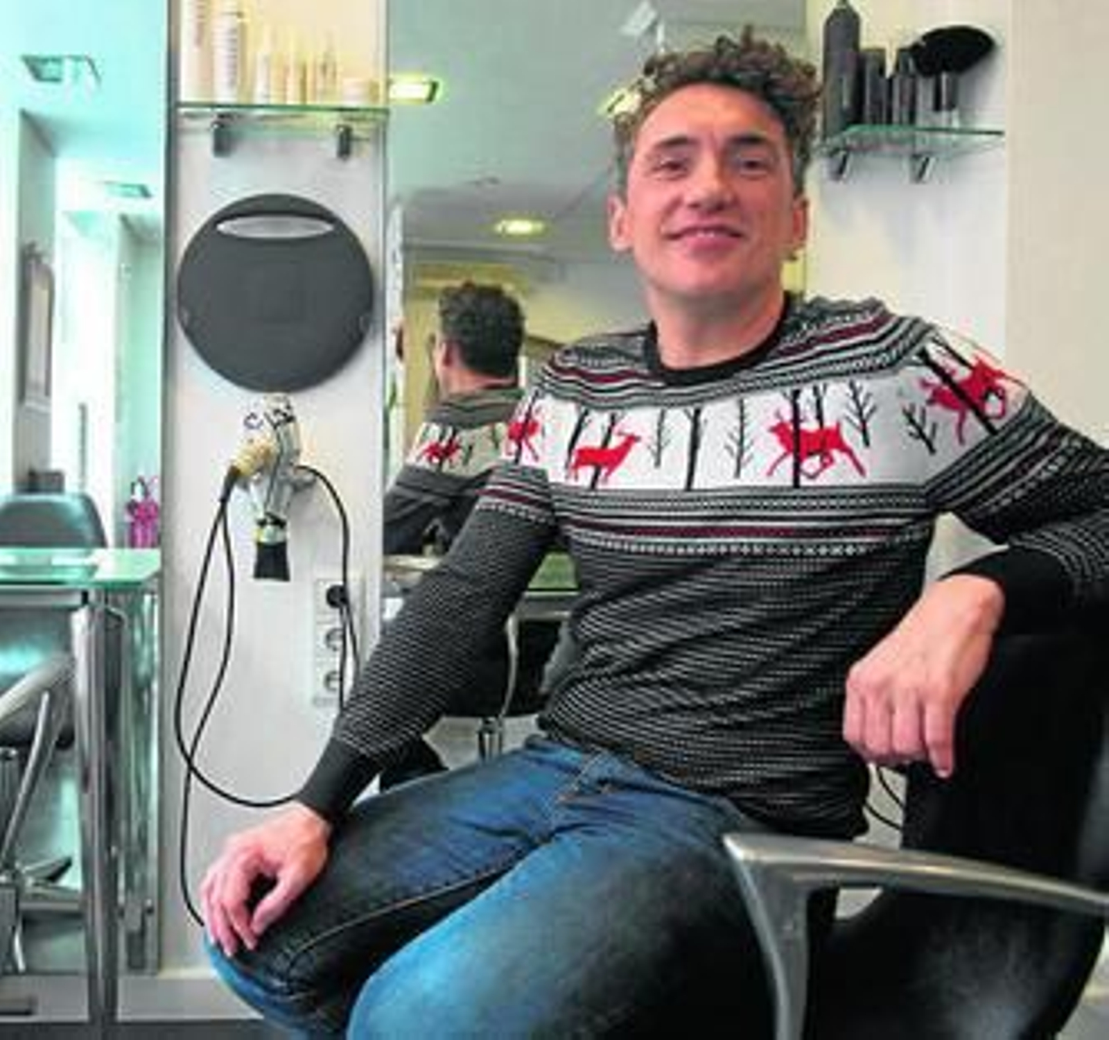 El peluquero participa también en las presentaciones de Vidal Sassoon.