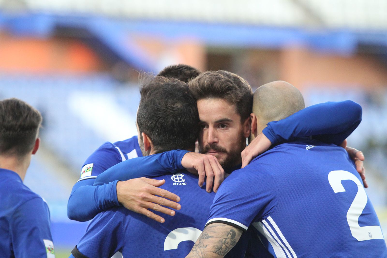 Imágenes del partido entre el Recreativo de Huelva y Jumilla