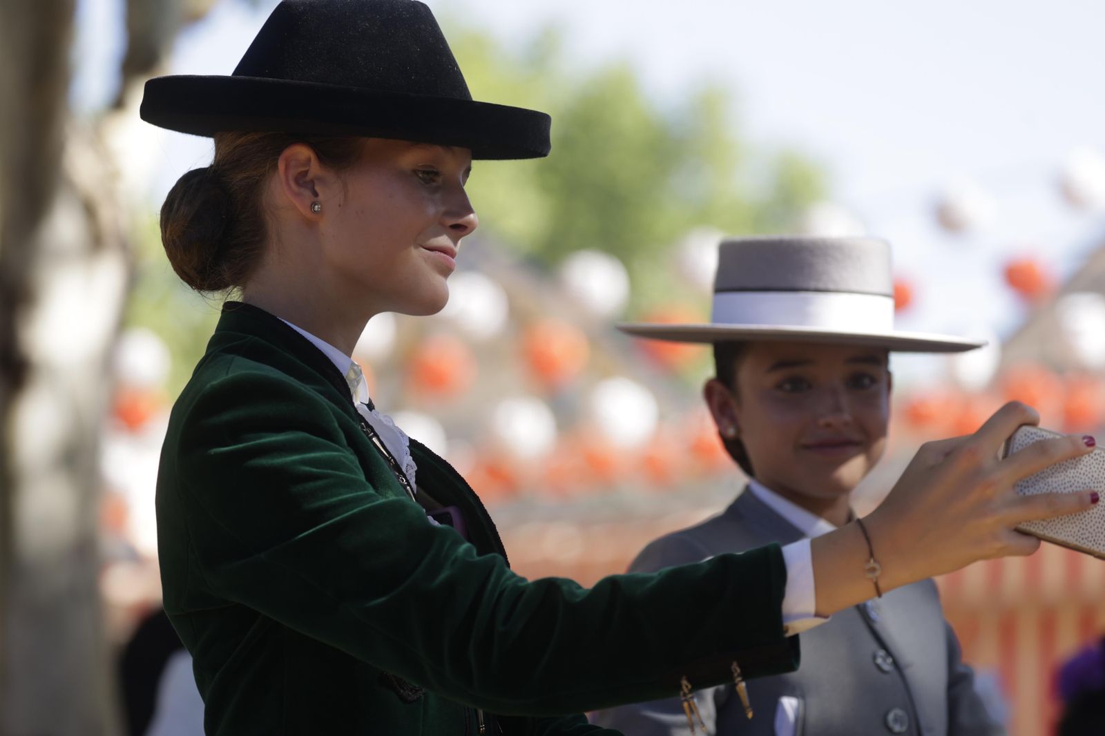 Imágenes de ambiente en la Feria de Sevilla