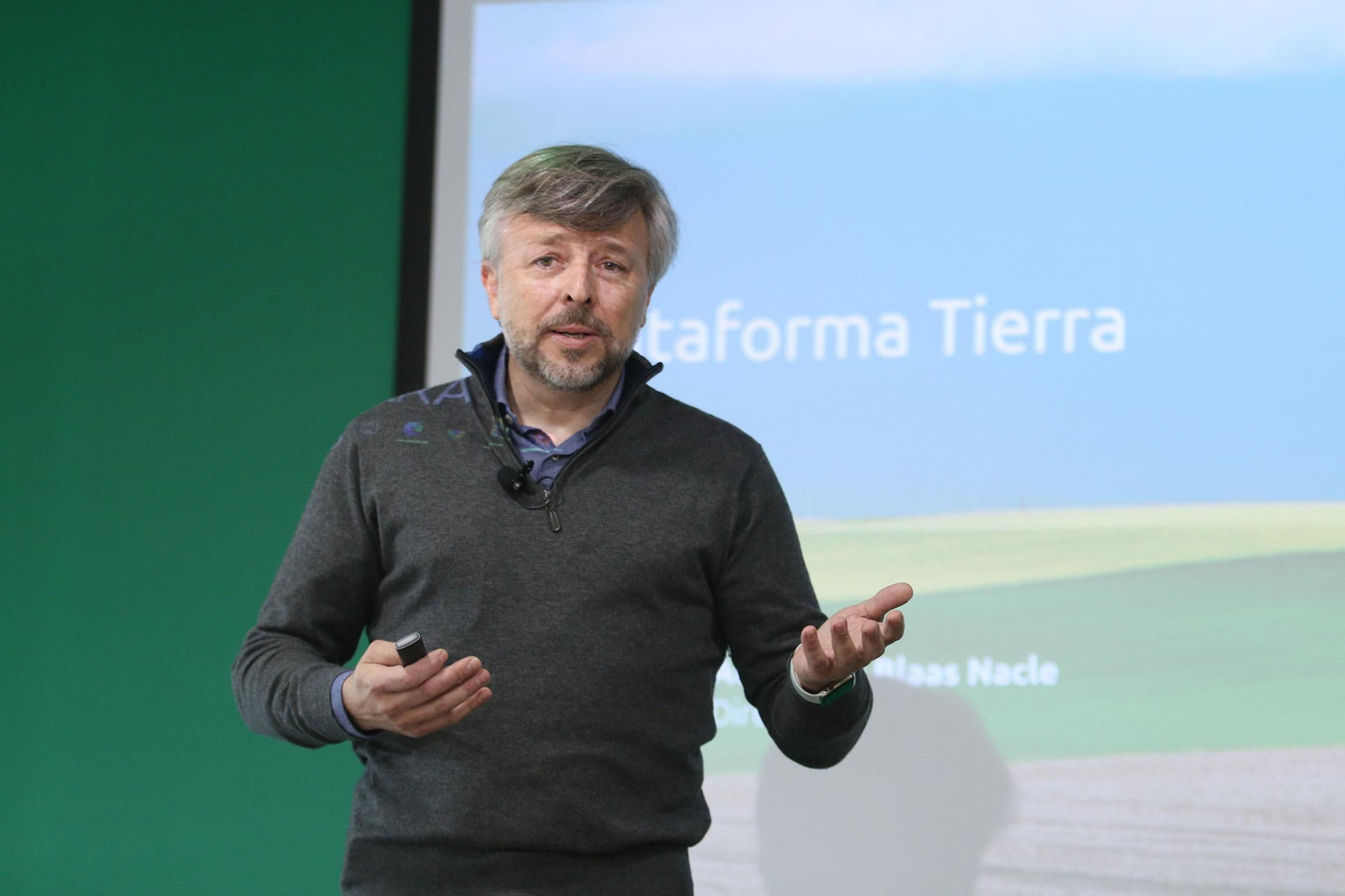 Fotogalería de la presentación de Plataforma Tierra, de Cajamar e IBM